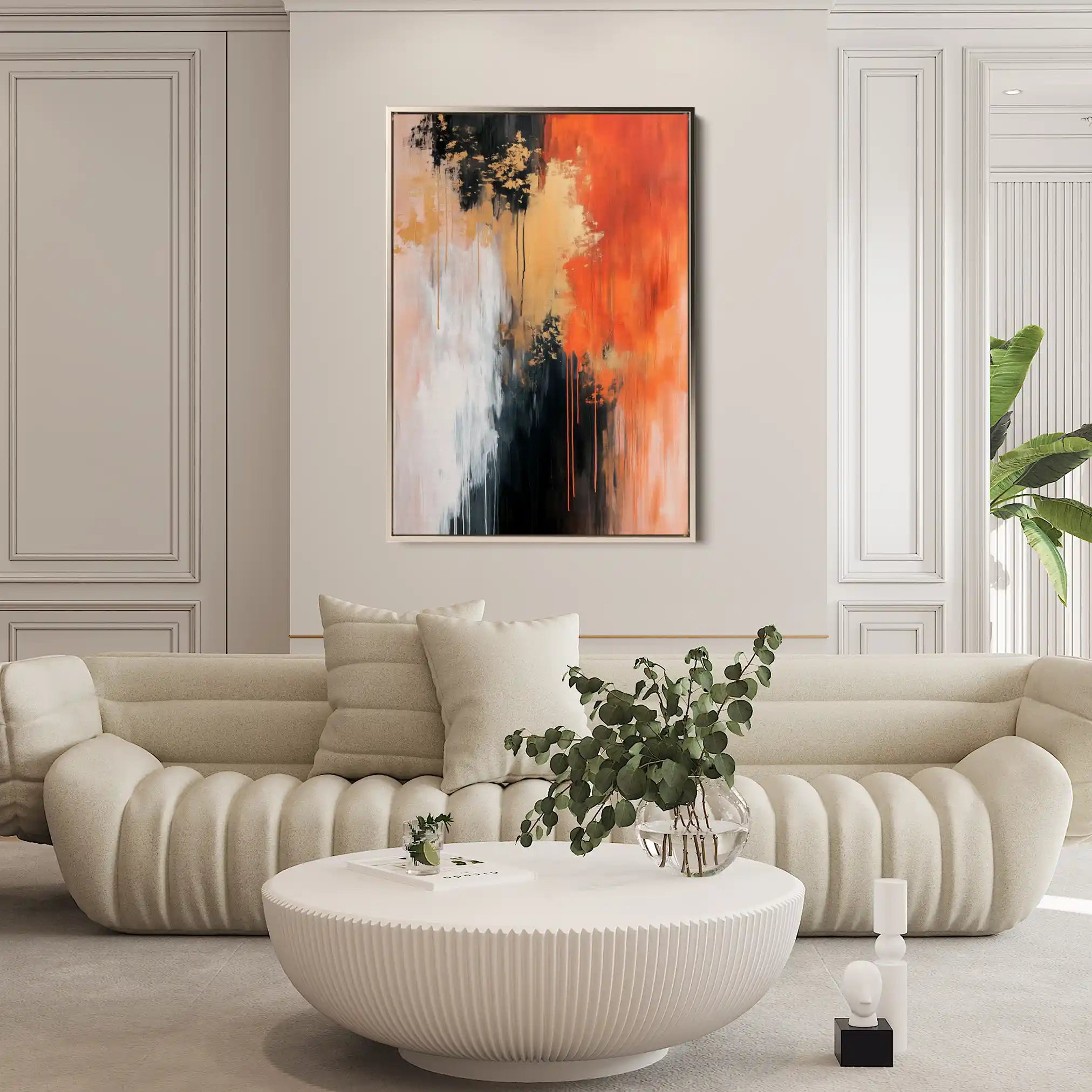 Abstract 371 Canvas Art 60 x 40 cm / Stretched on hidden frame
