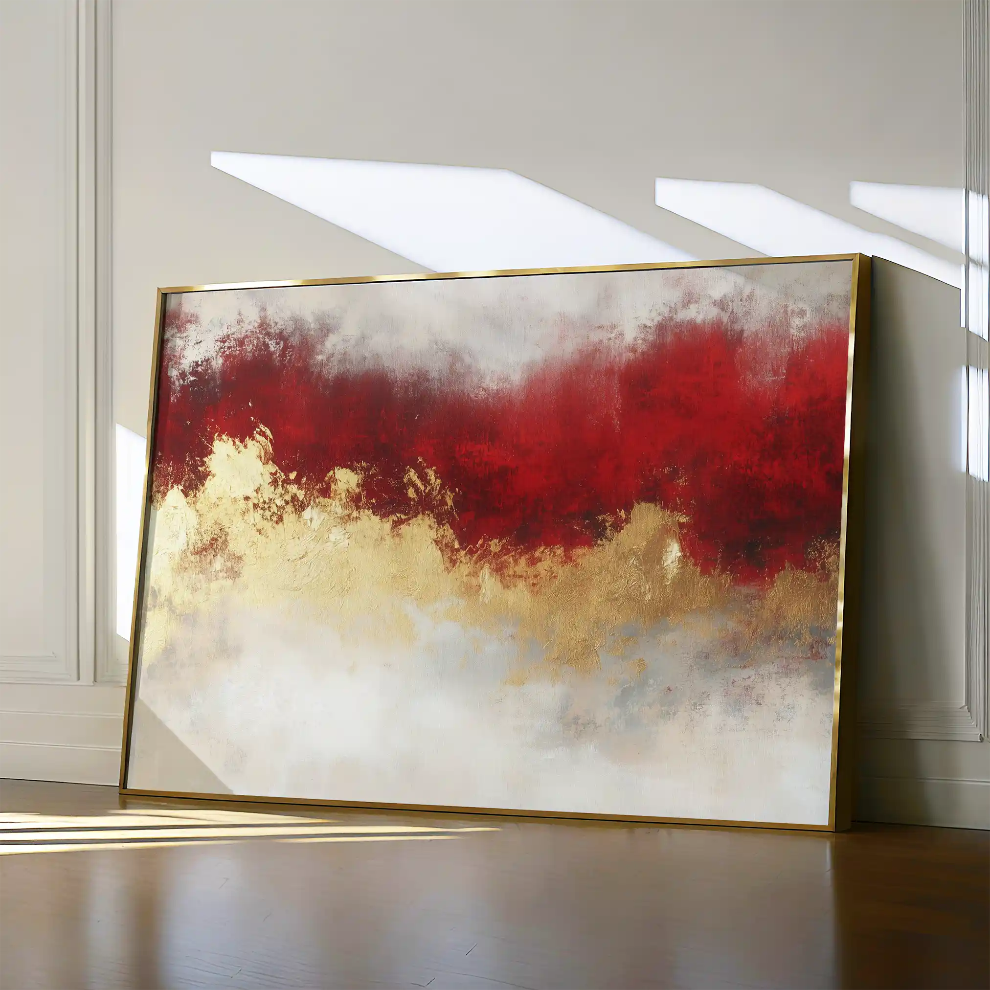 Abstract 372 Canvas Art 60 x 40 cm / Stretched on hidden frame