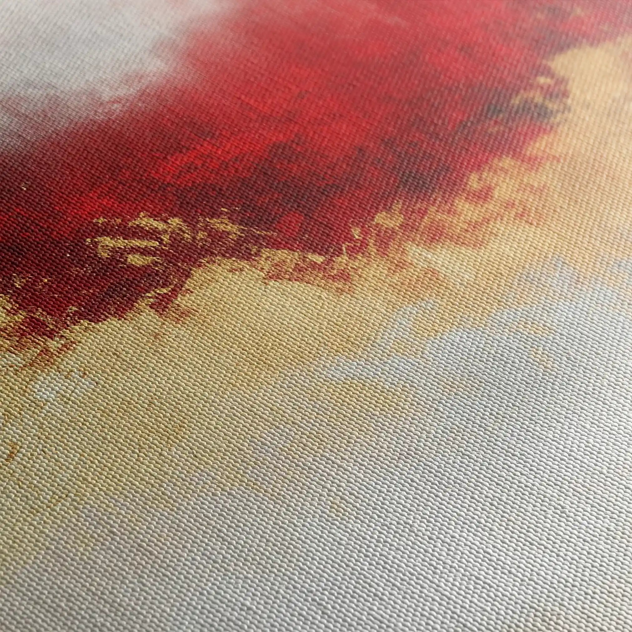 Abstract 372 Canvas Art 60 x 40 cm / Stretched on hidden frame