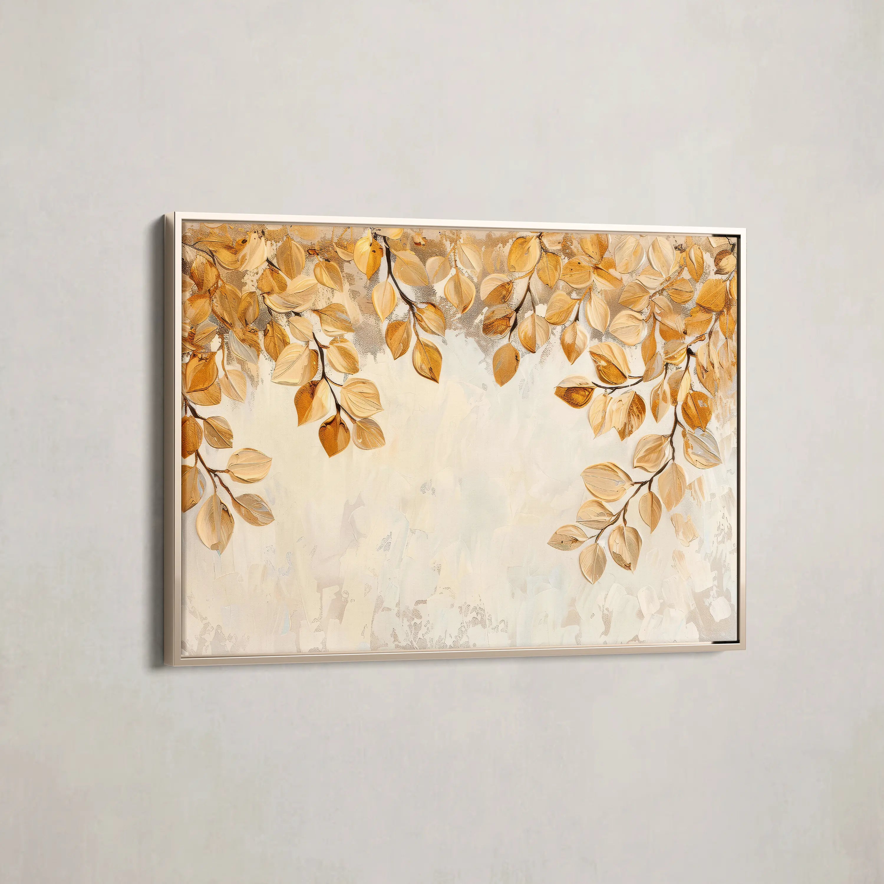 Floral Canvas Wall Art WAD372-F 90 x 60 cm / Stretched on hidden frame