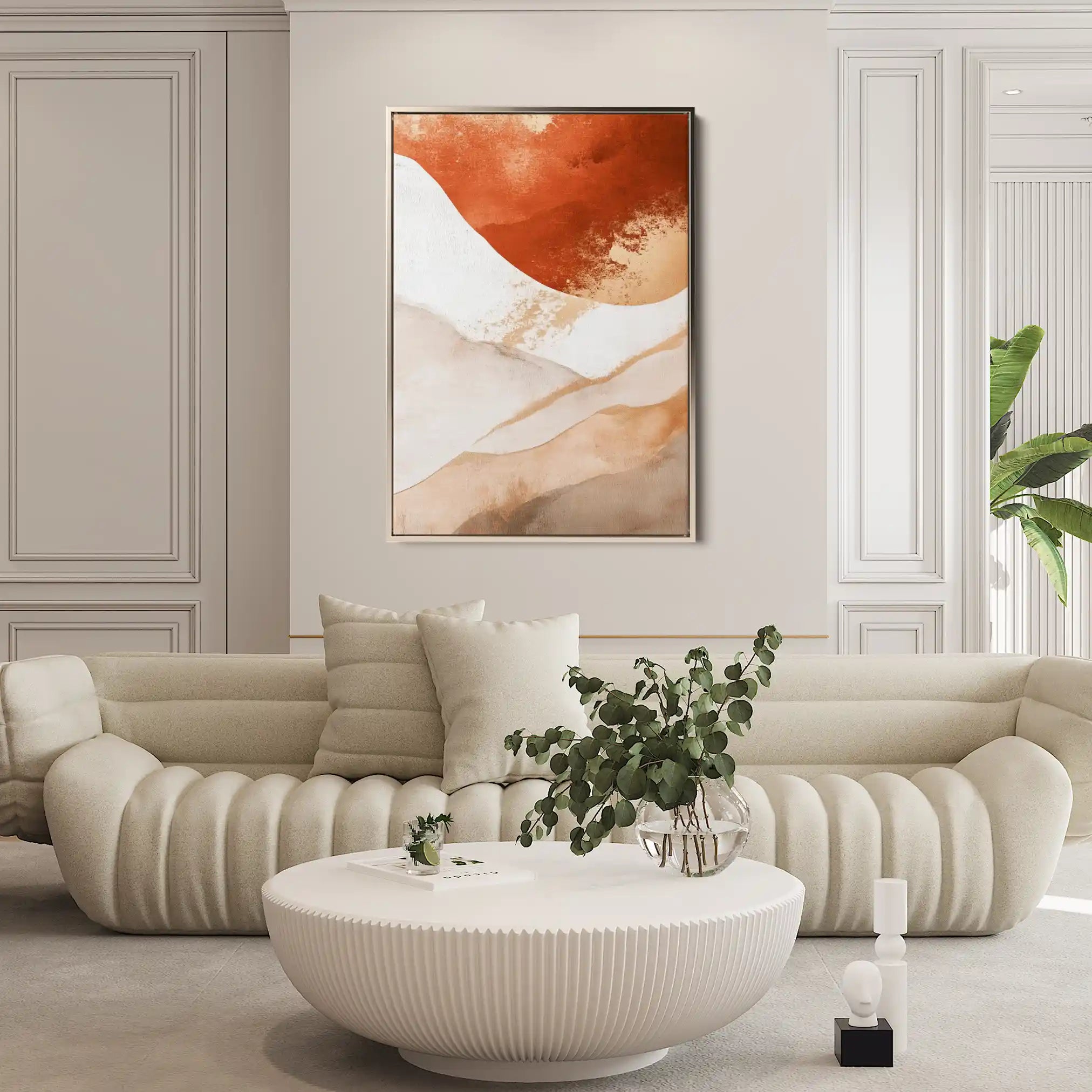 Abstract 374 Canvas Art 60 x 40 cm / Stretched on hidden frame