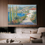 Landscape 375 Canvas Art 90 x 60 cm / Stretched on hidden frame