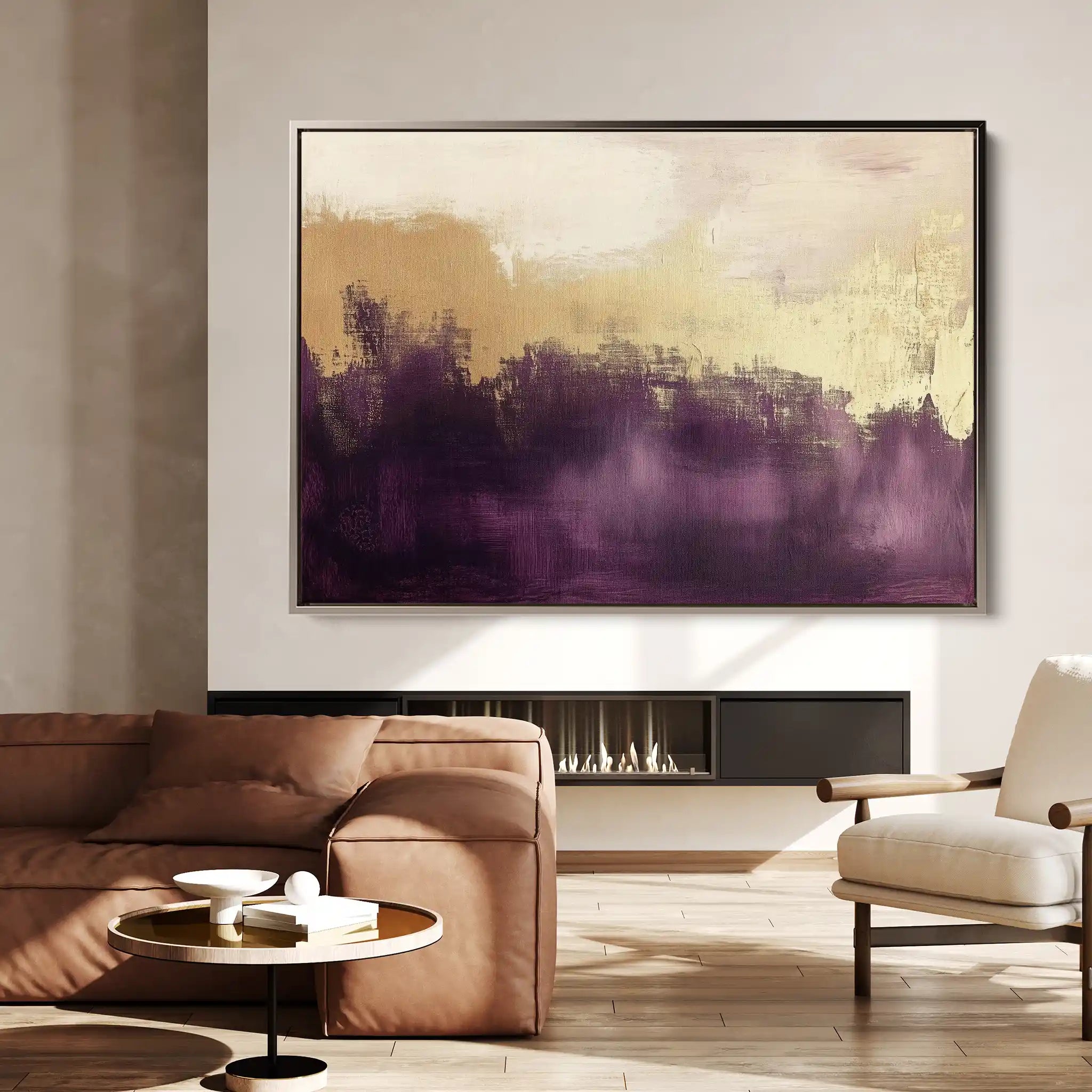 Abstract 376 Canvas Art 60 x 40 cm / Stretched on hidden frame