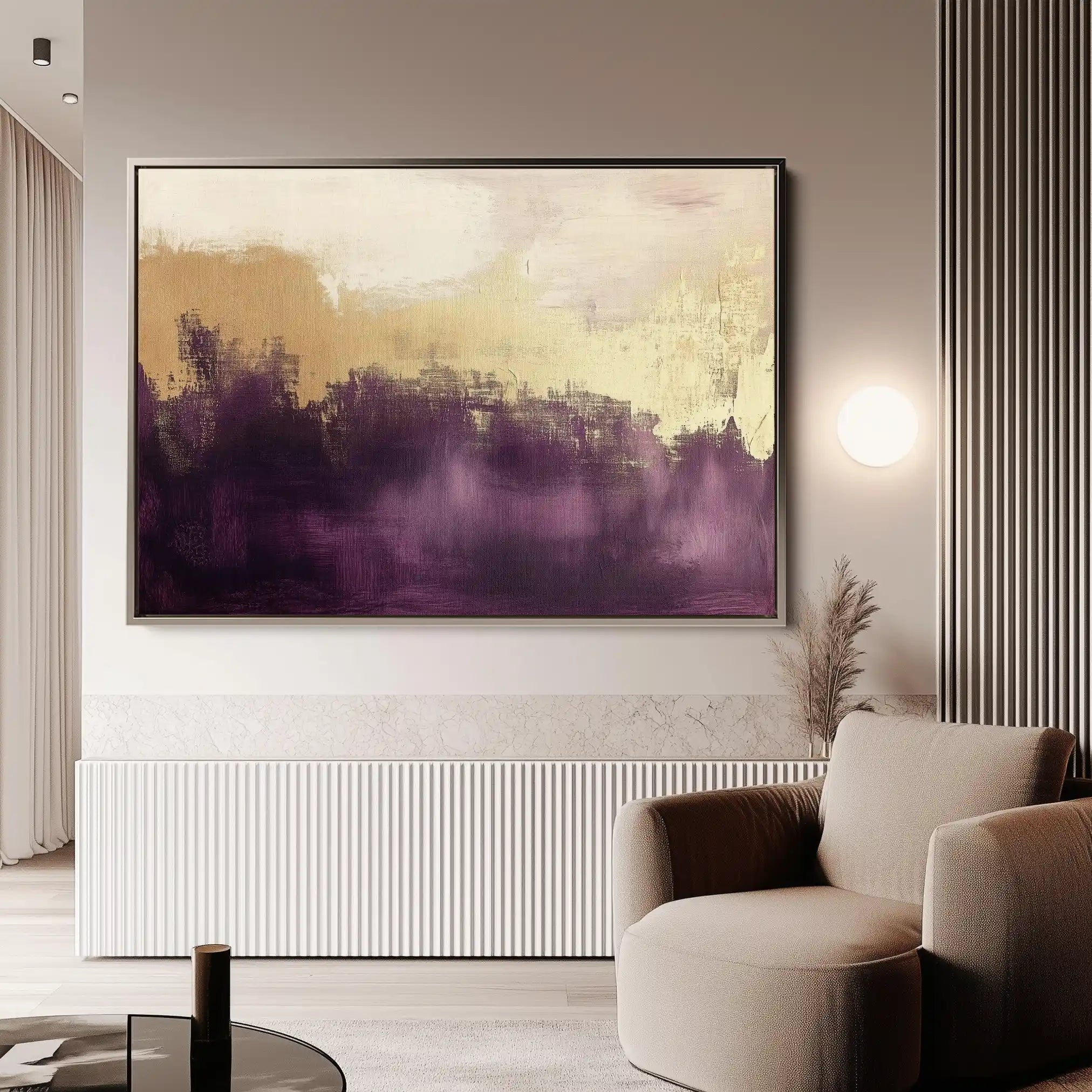 Abstract 376 Canvas Art 60 x 40 cm / Stretched on hidden frame