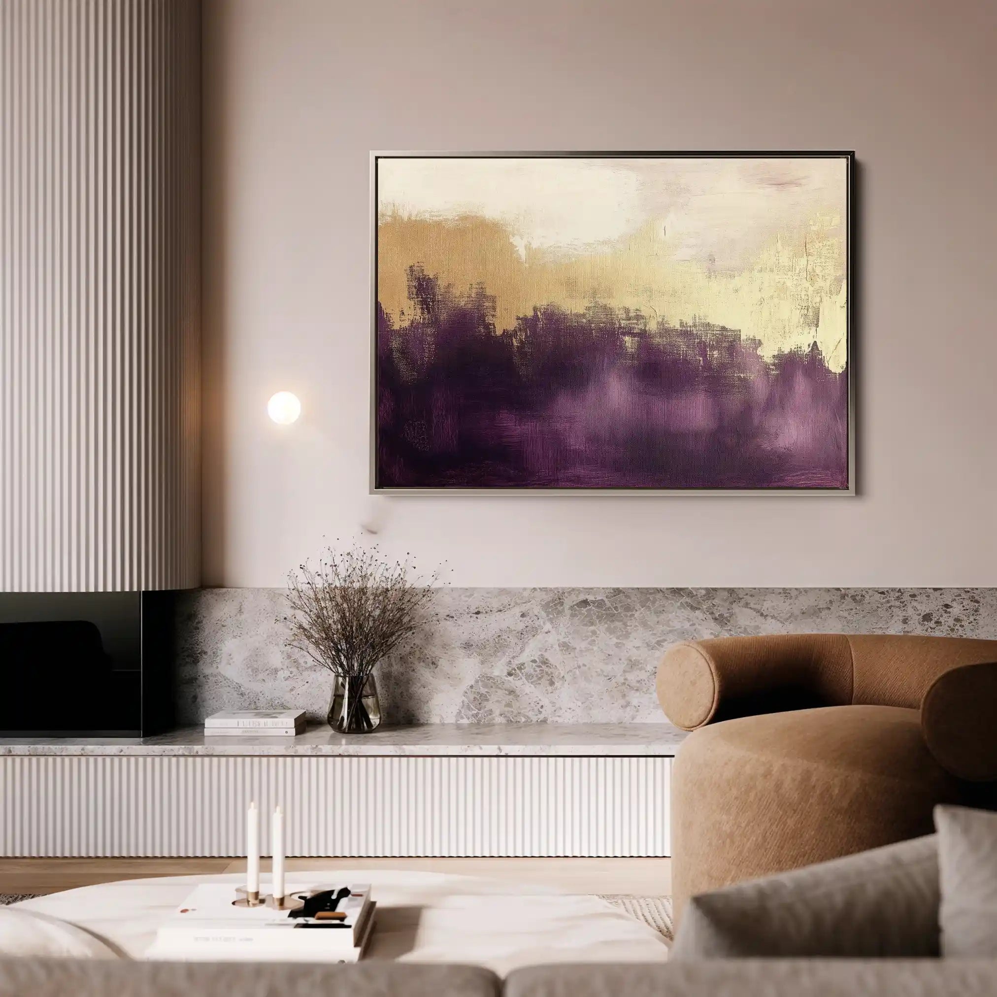 Abstract 376 Canvas Art 60 x 40 cm / Stretched on hidden frame