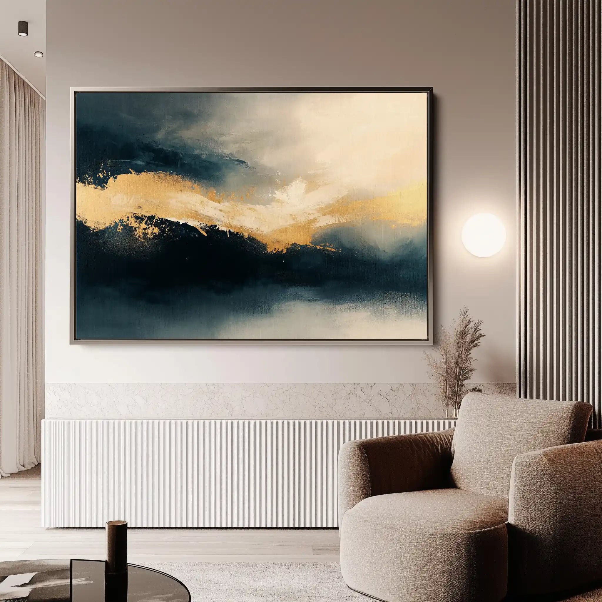 Abstract 377 Canvas Art 60 x 40 cm / Stretched on hidden frame