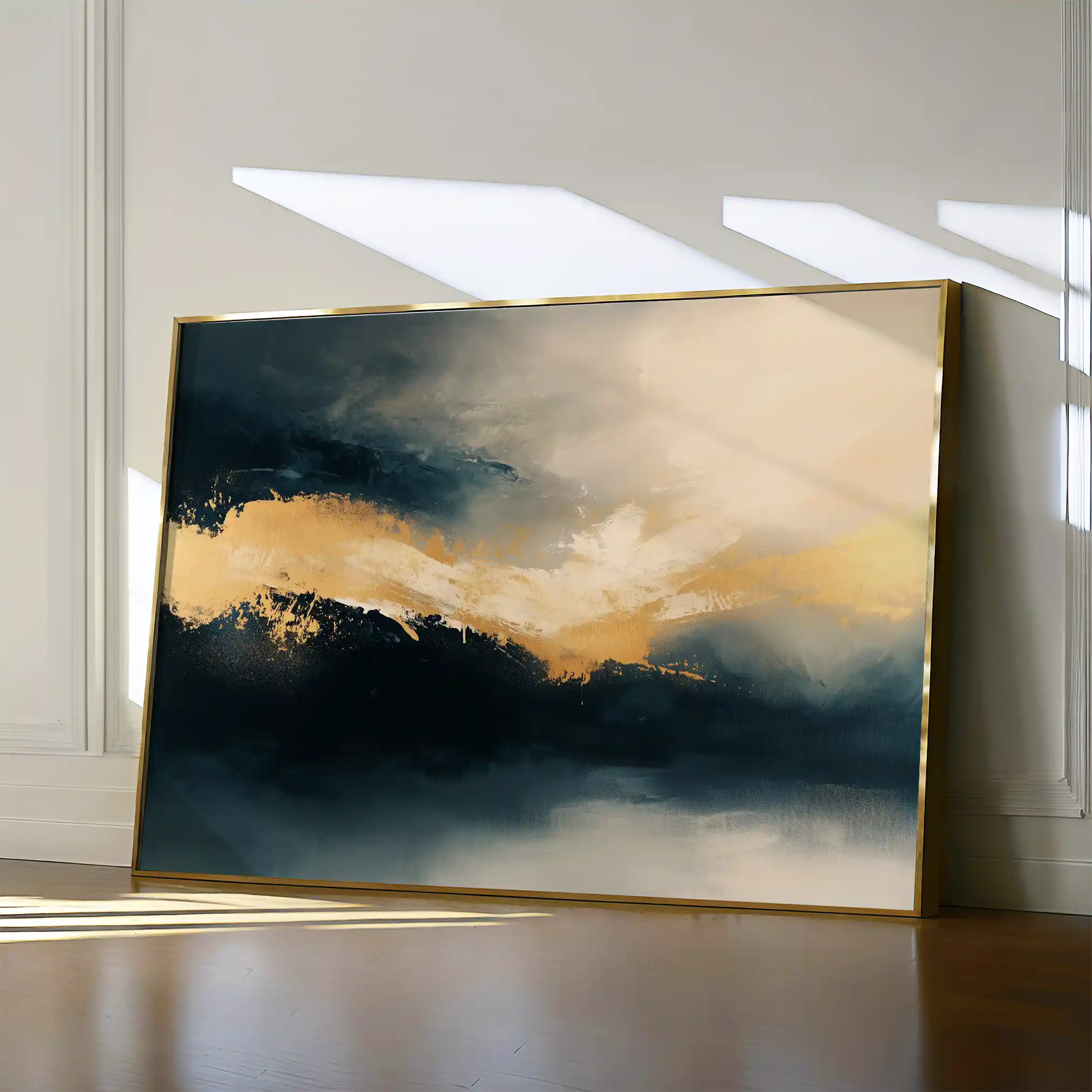 Abstract 377 Canvas Art 60 x 40 cm / Stretched on hidden frame