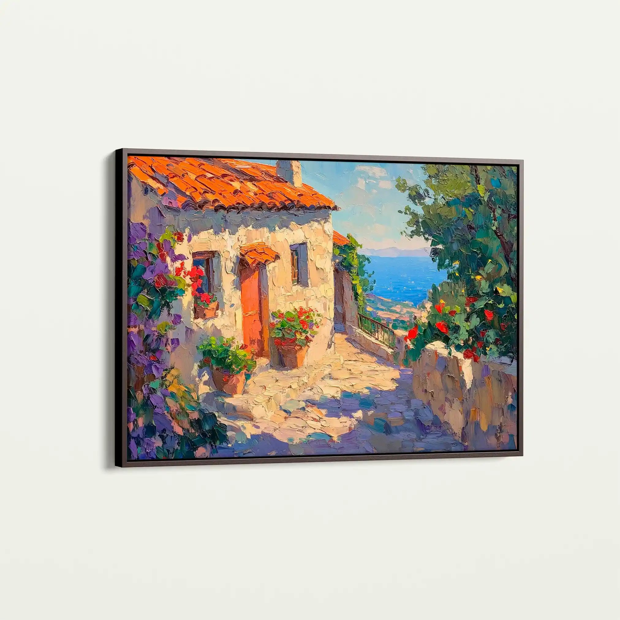 Landscape 377 Canvas Art 90 x 60 cm / Stretched on hidden frame