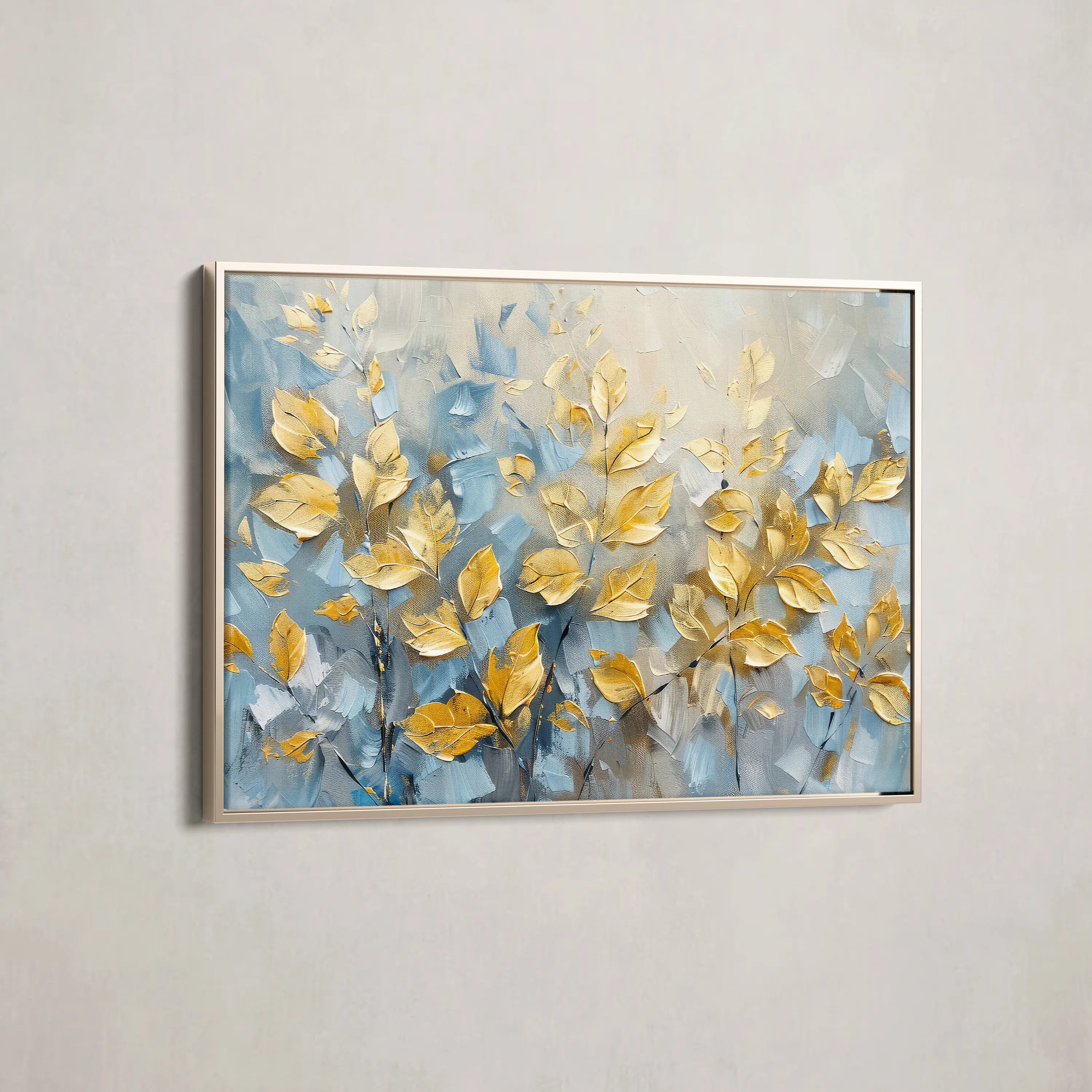 Floral Canvas Wall Art WAD380-F 90 x 60 cm / Stretched on hidden frame