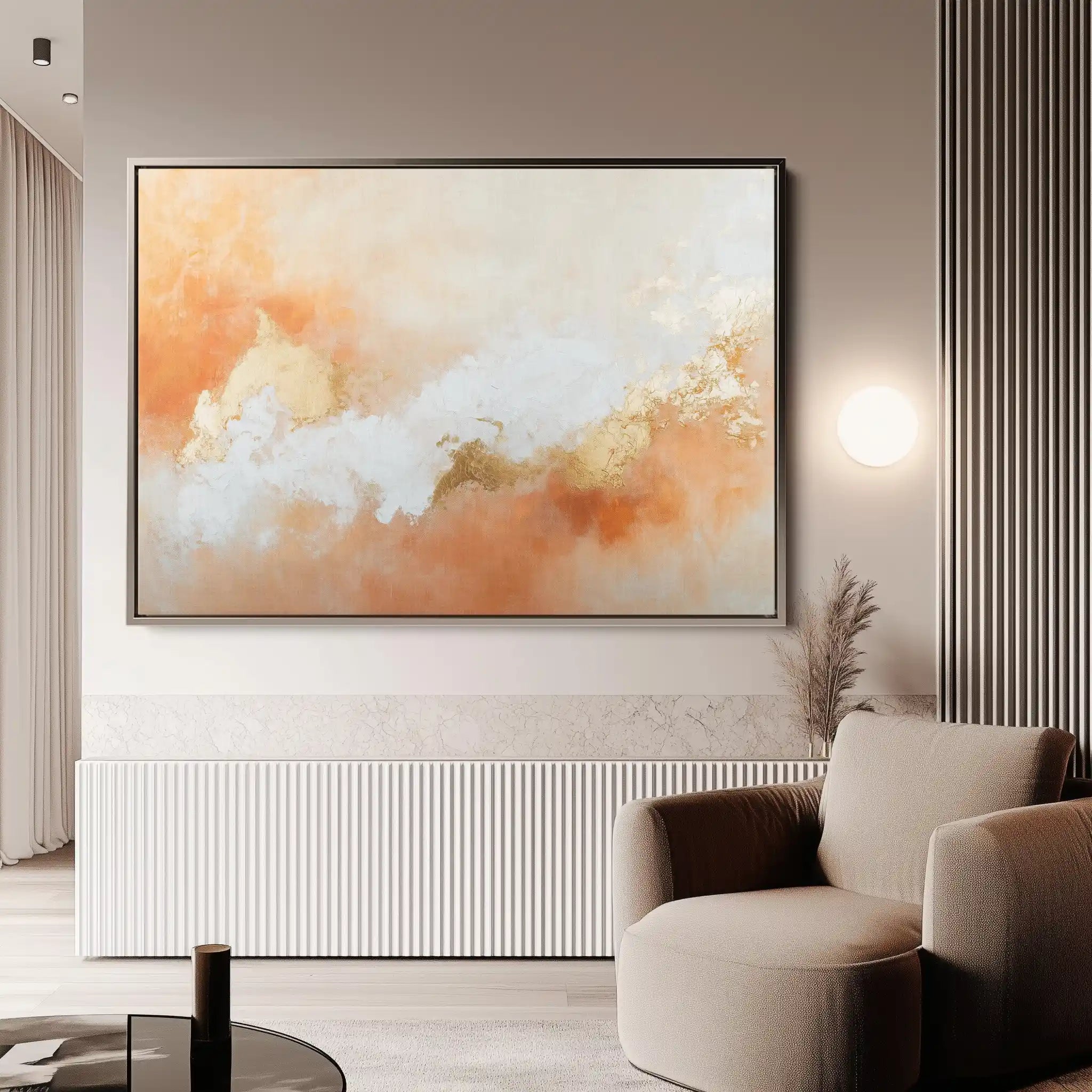 Abstract 382 Canvas Art 60 x 40 cm / Stretched on hidden frame
