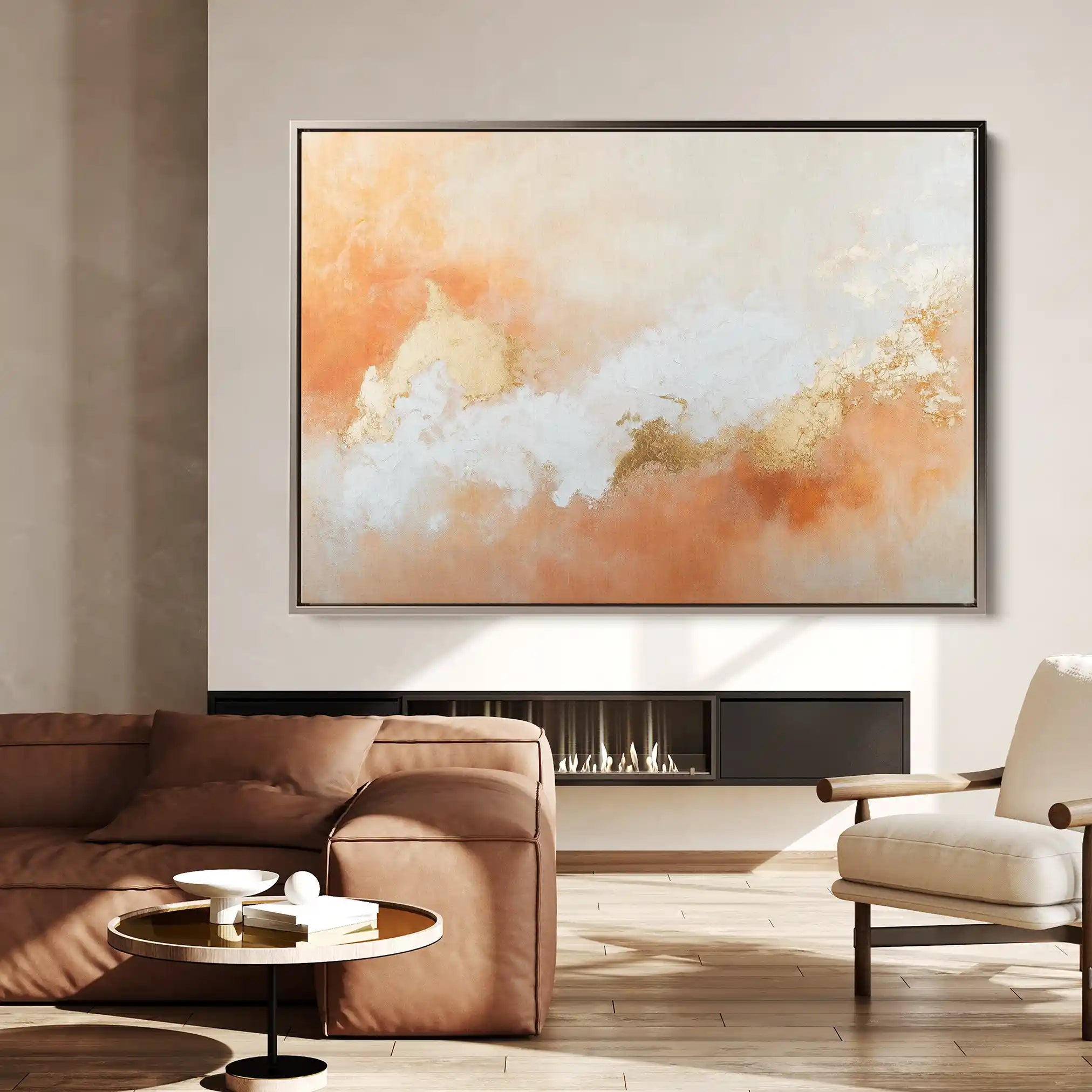 Abstract 382 Canvas Art 60 x 40 cm / Stretched on hidden frame