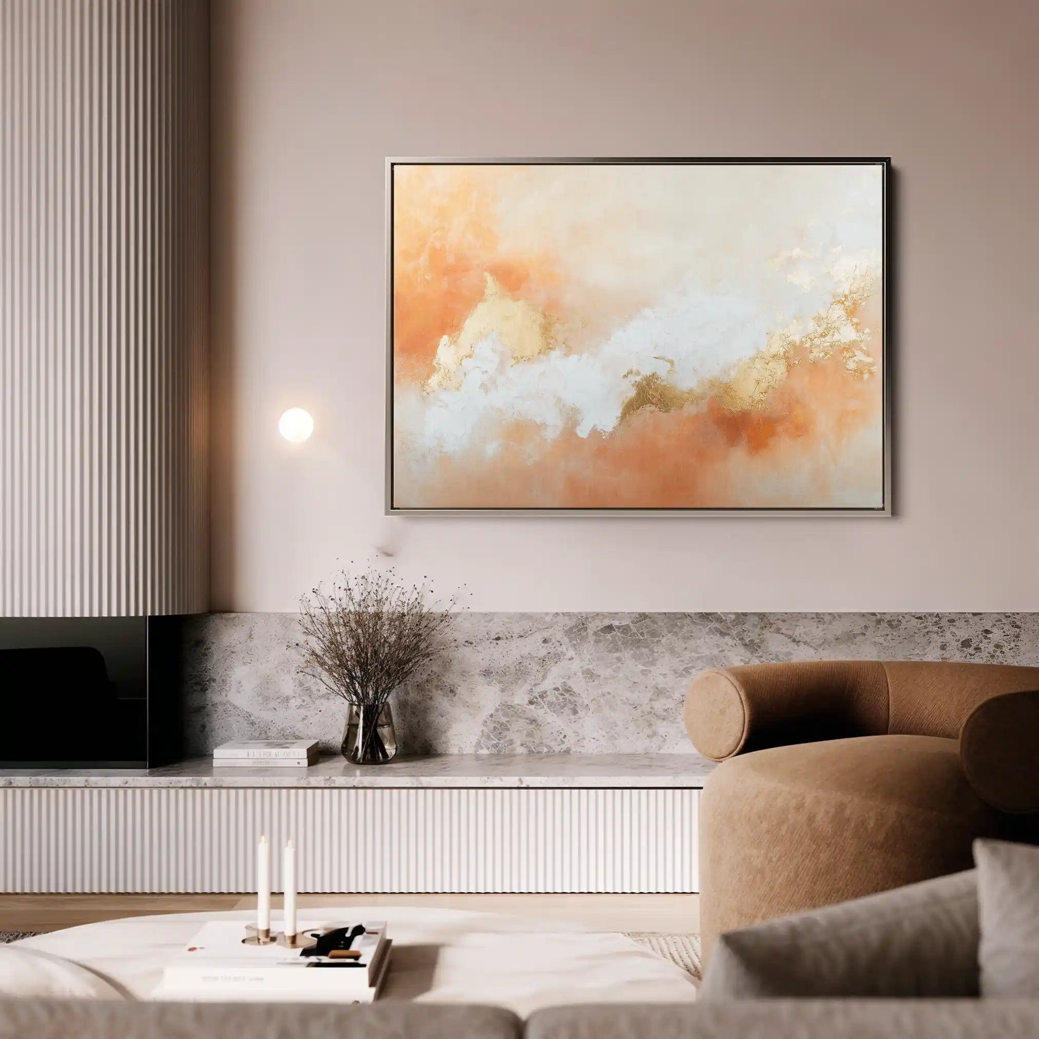 Abstract 382 Canvas Art 60 x 40 cm / Stretched on hidden frame