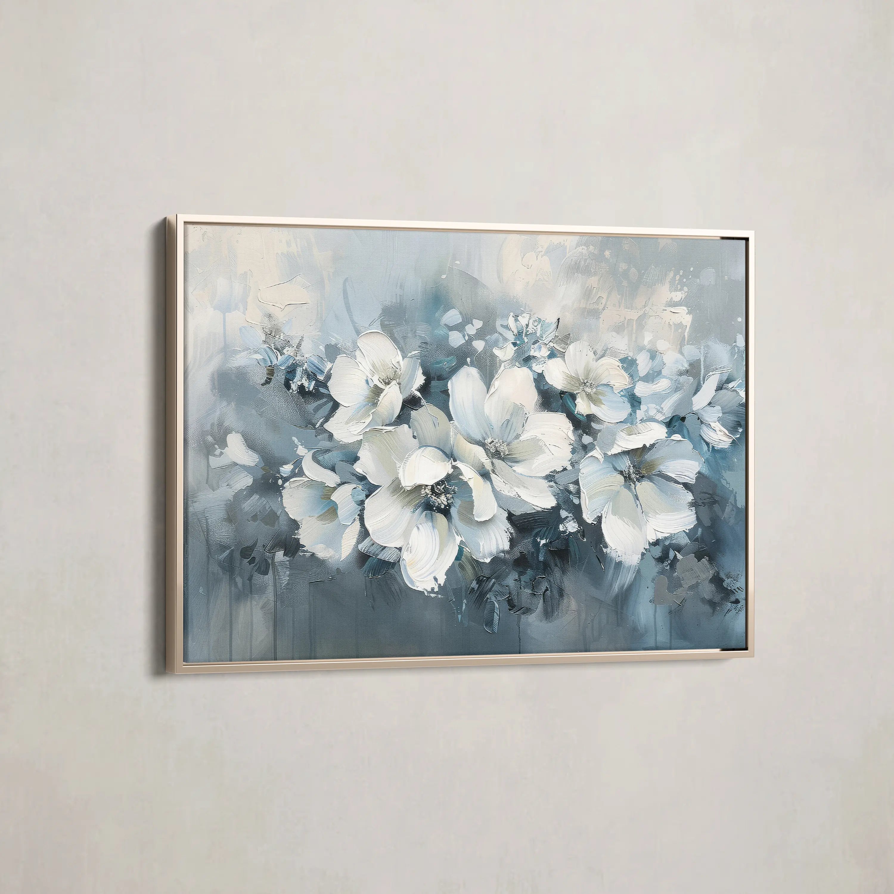 Floral Canvas Wall Art WAD382-F 90 x 60 cm / Stretched on hidden frame