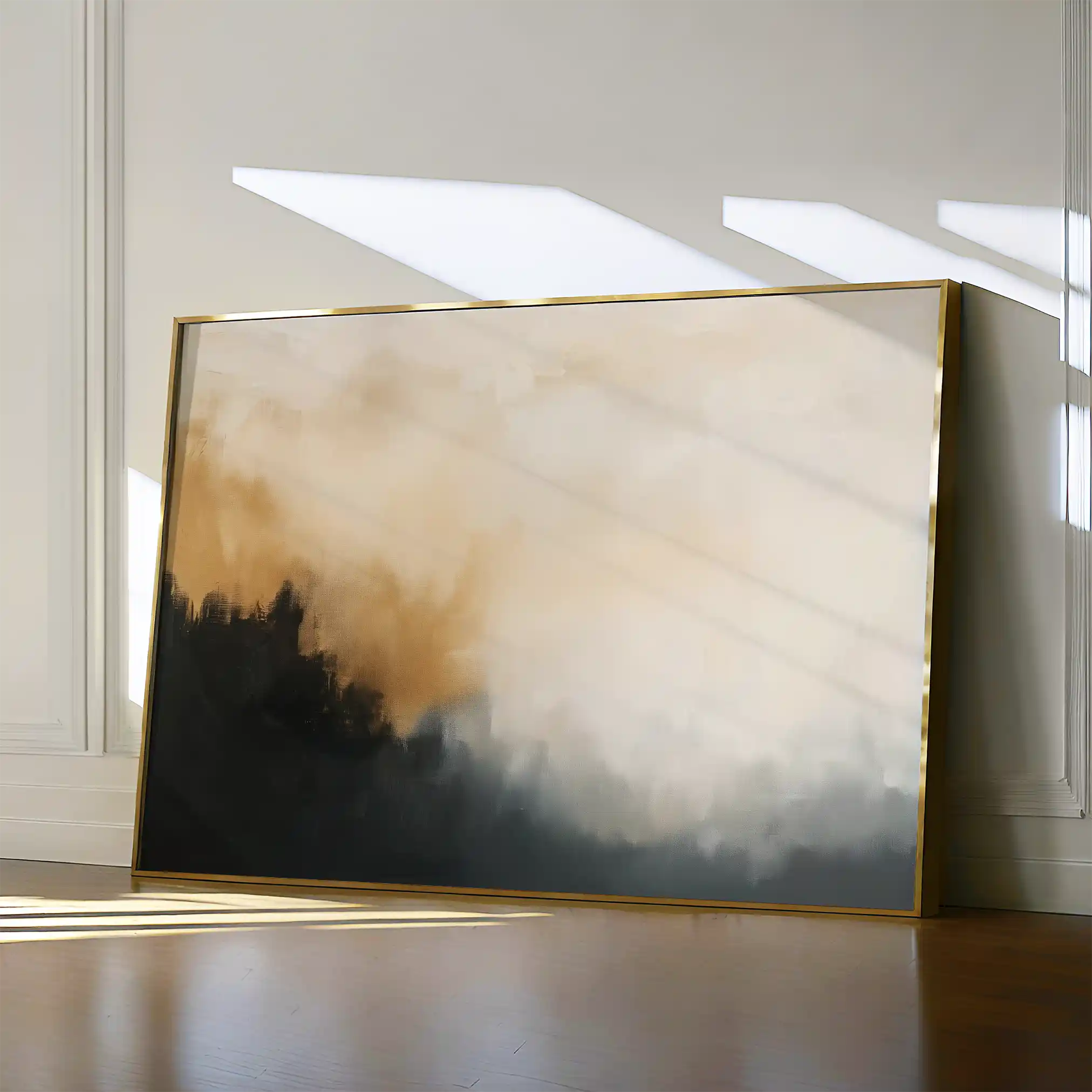 Abstract 383 Canvas Art 60 x 40 cm / Stretched on hidden frame