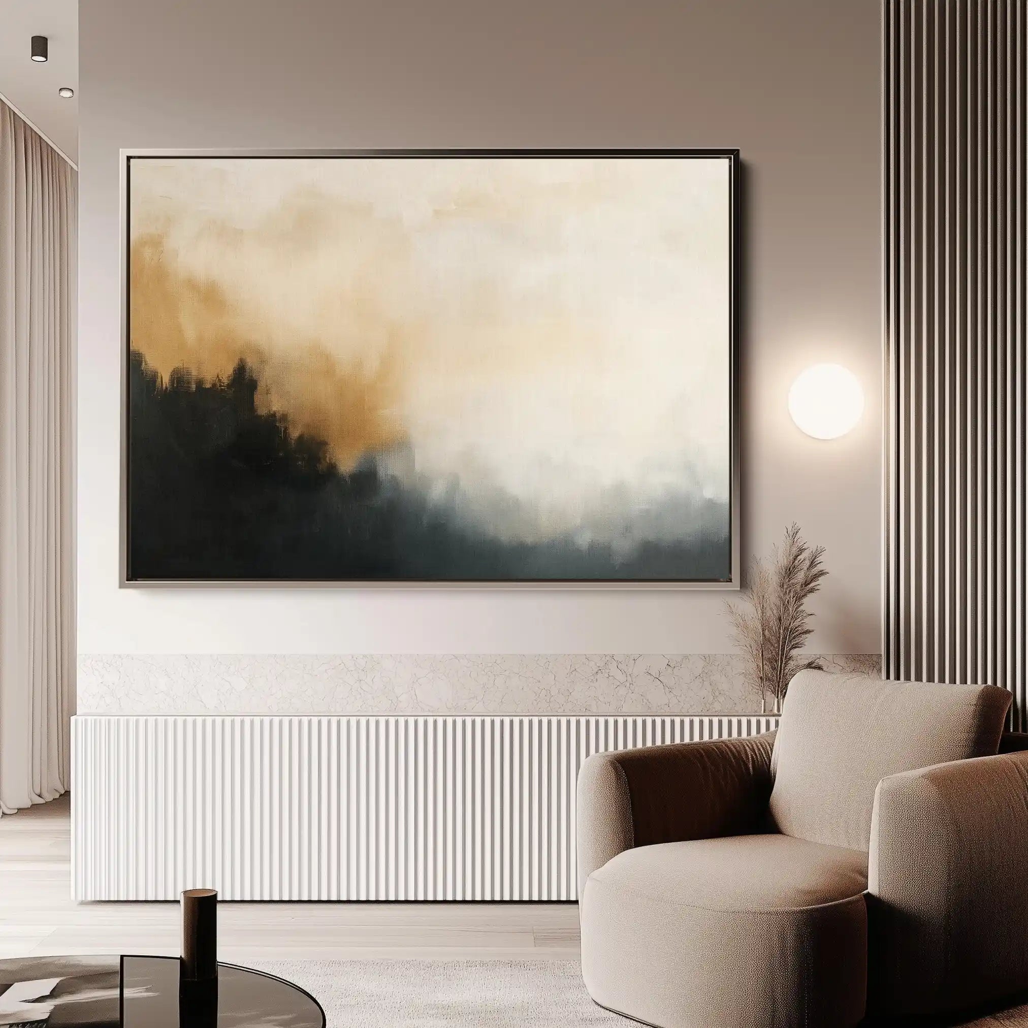 Abstract 383 Canvas Art 60 x 40 cm / Stretched on hidden frame