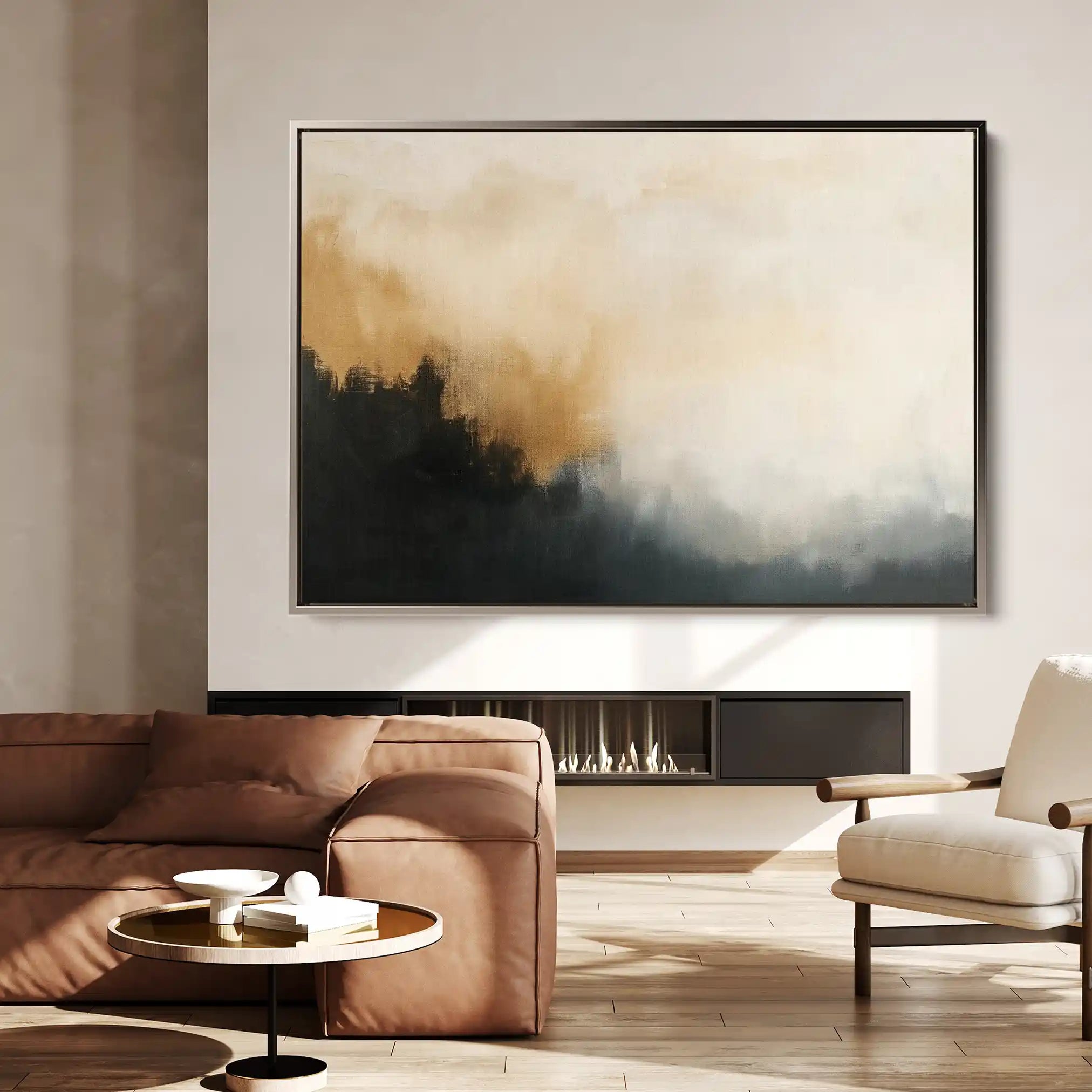 Abstract 383 Canvas Art 60 x 40 cm / Stretched on hidden frame