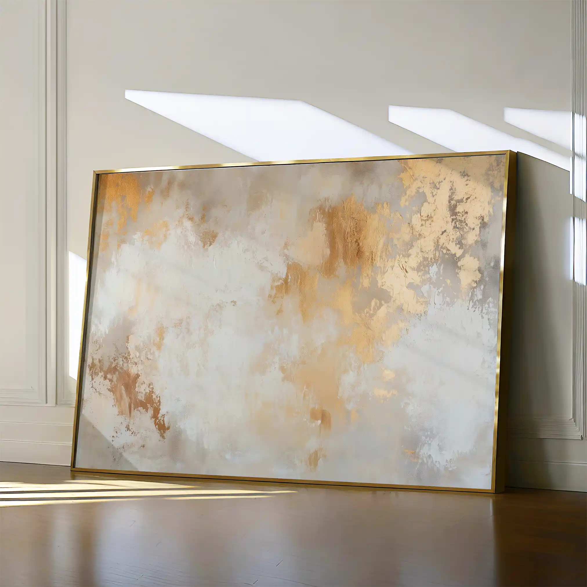 Abstract 384 Canvas Art 60 x 40 cm / Stretched on hidden frame