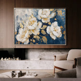 Floral Canvas Wall Art WAD386-F 90 x 60 cm / Stretched on hidden frame