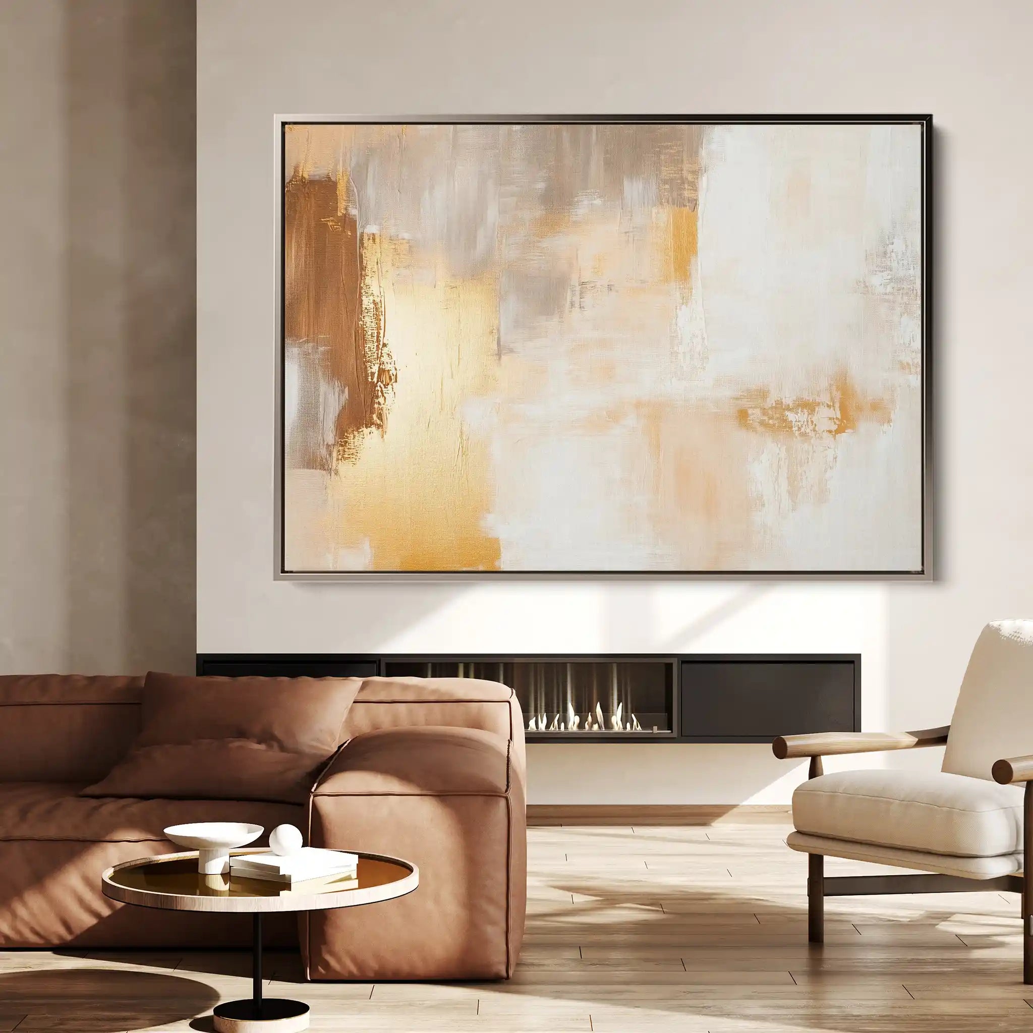 Abstract 387 Canvas Art 60 x 40 cm / Stretched on hidden frame