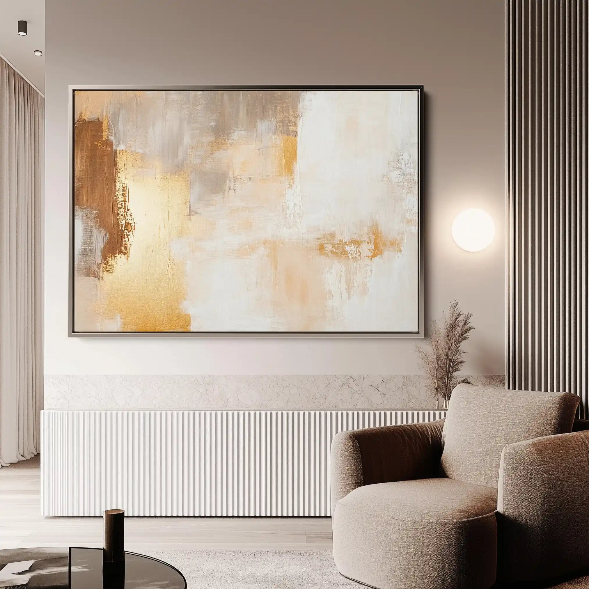 Abstract 387 Canvas Art 60 x 40 cm / Stretched on hidden frame