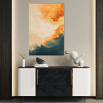 Abstract 388 Canvas Art 60 x 40 cm / Stretched on hidden frame