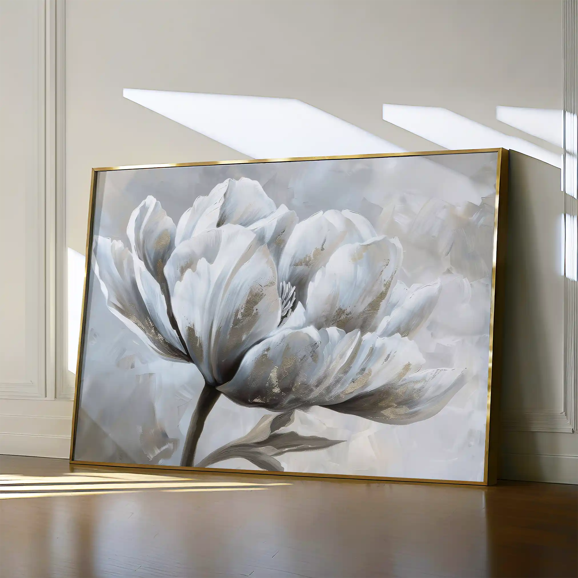 Floral Canvas Wall Art WAD388-F 90 x 60 cm / Stretched on hidden frame