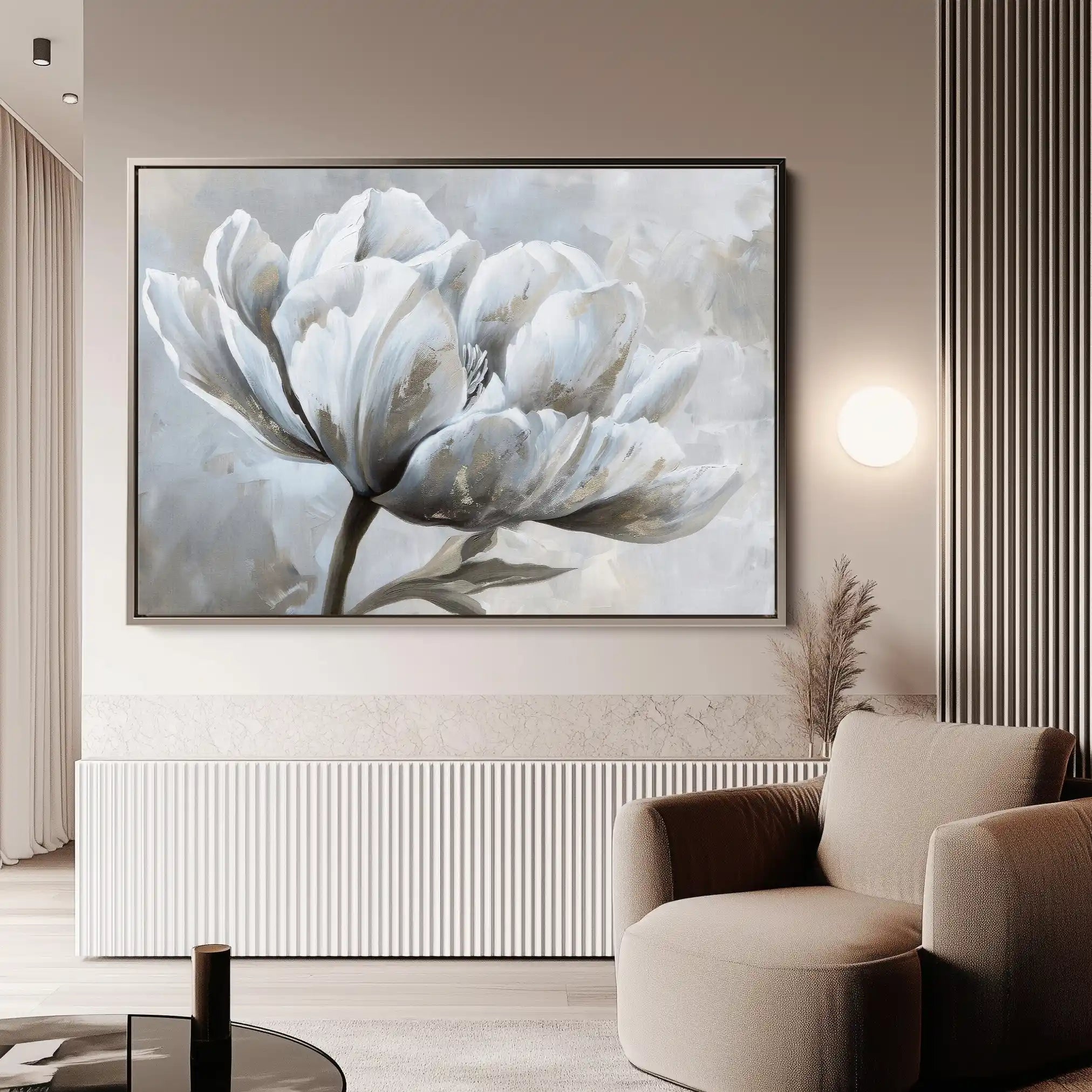 Floral Canvas Wall Art WAD388-F 90 x 60 cm / Stretched on hidden frame