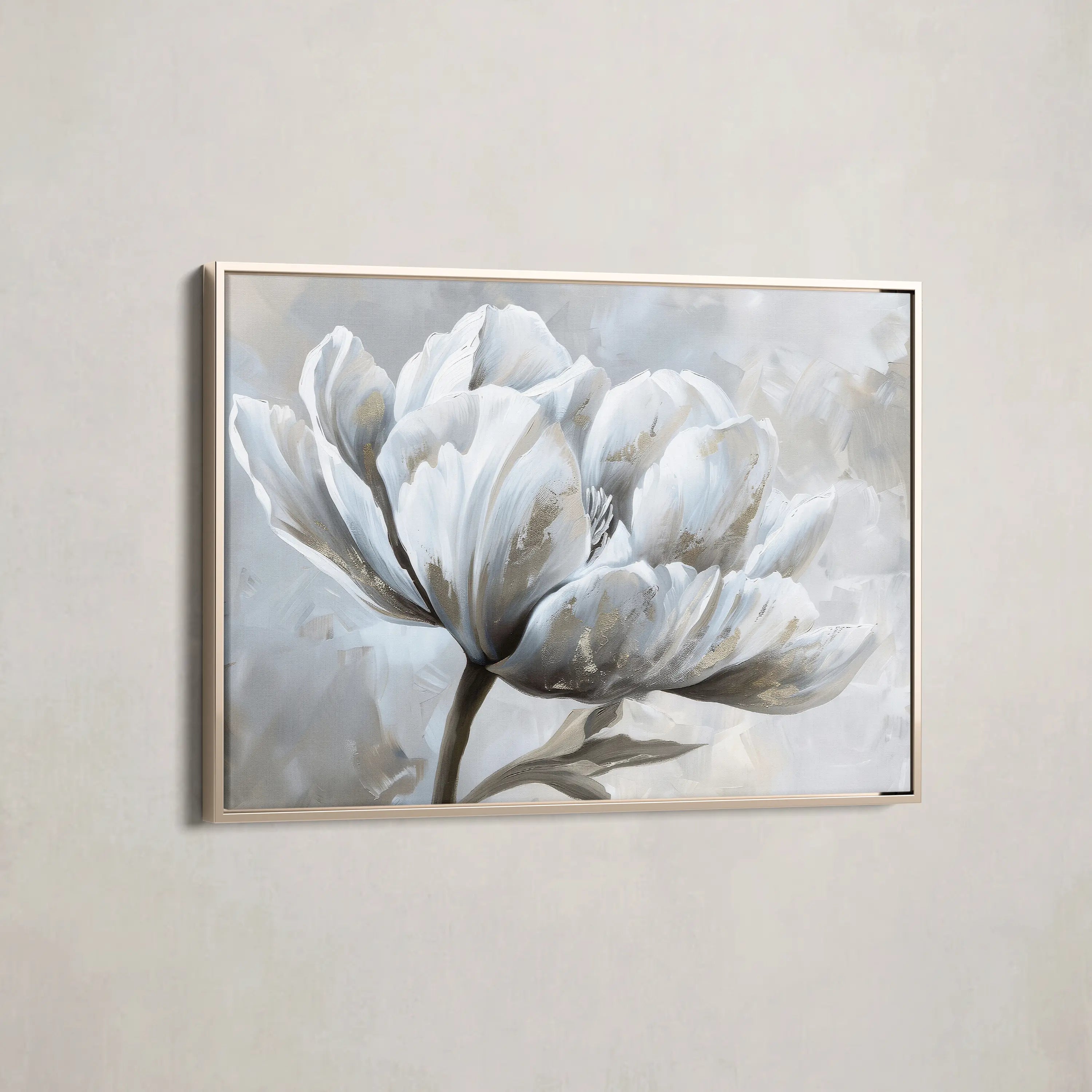 Floral Canvas Wall Art WAD388-F 90 x 60 cm / Stretched on hidden frame