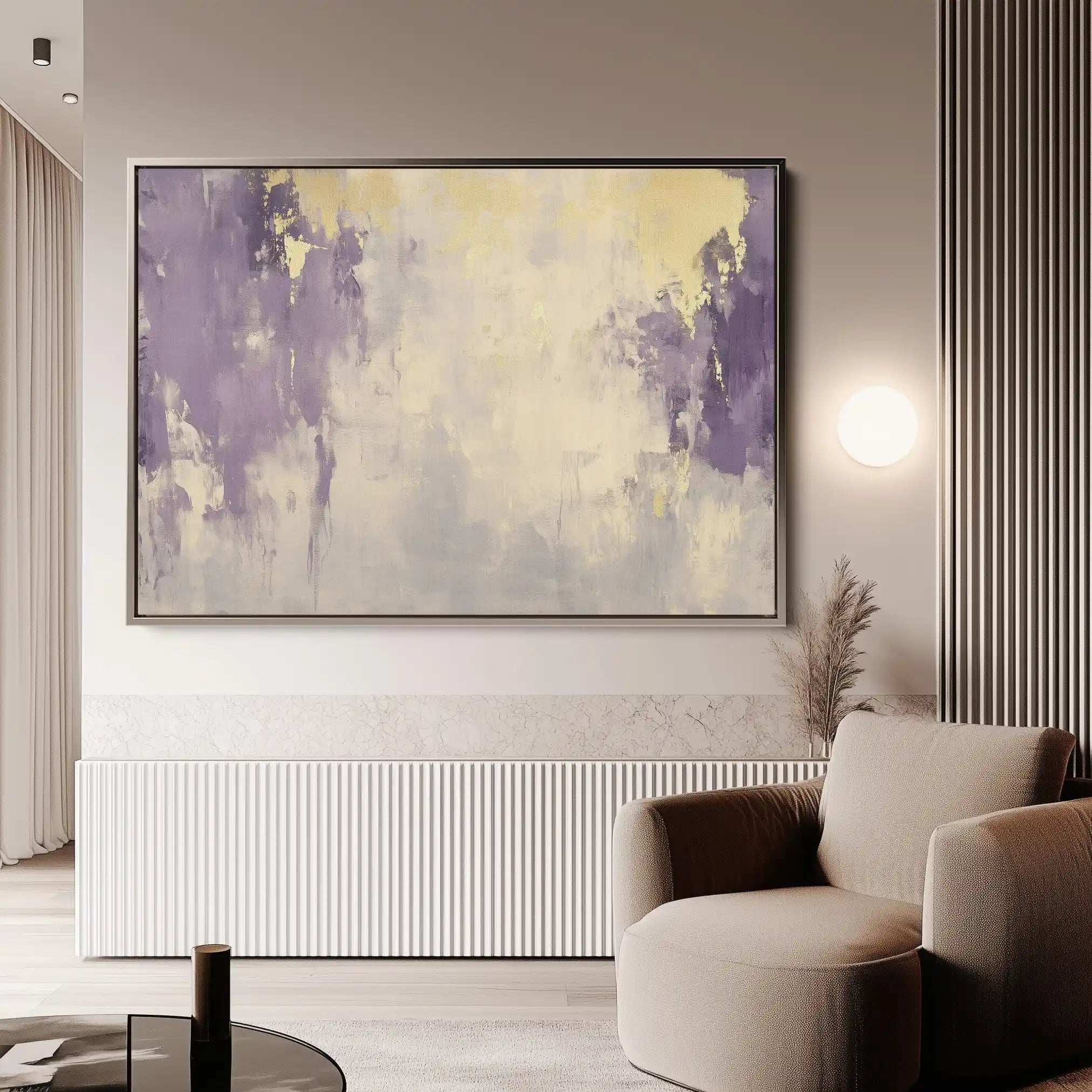 Abstract 390 Canvas Art 60 x 40 cm / Stretched on hidden frame