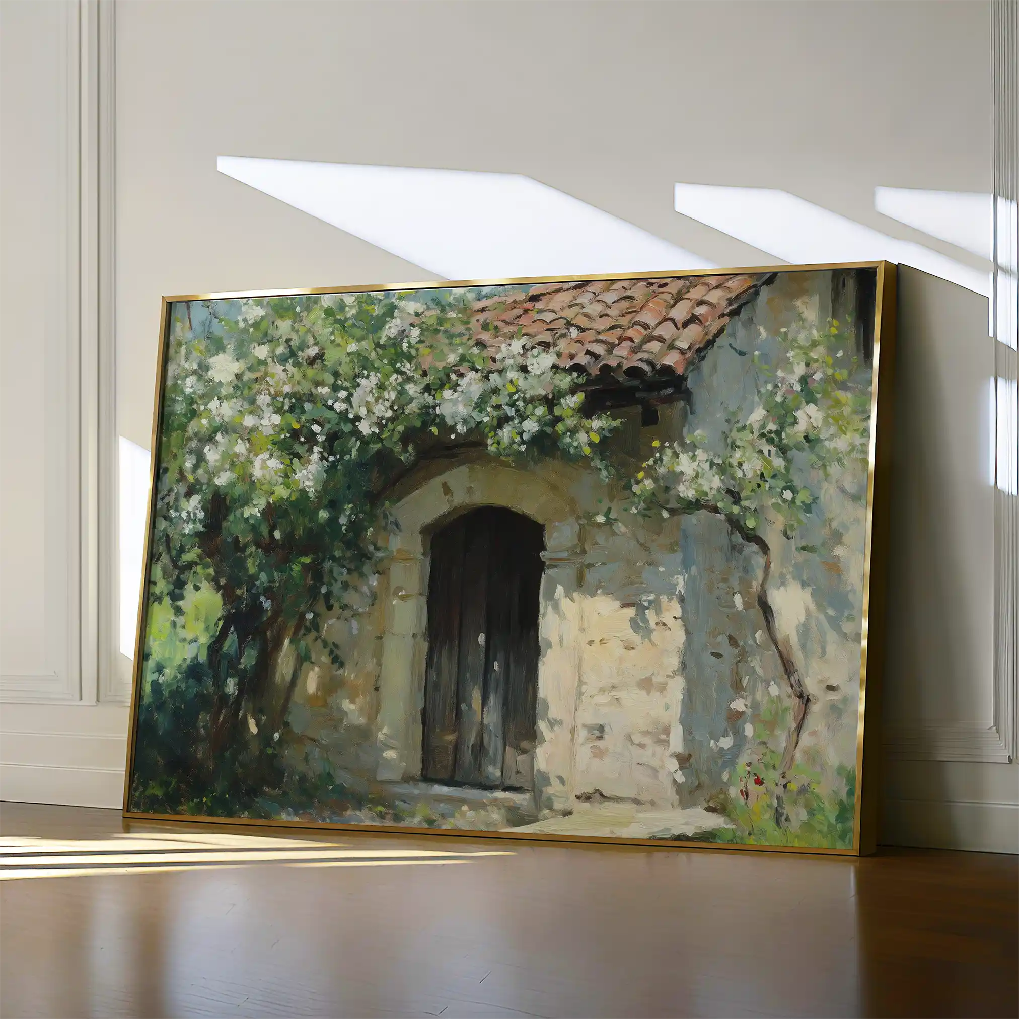 Landscape 390 Canvas Art 90 x 60 cm / Stretched on hidden frame