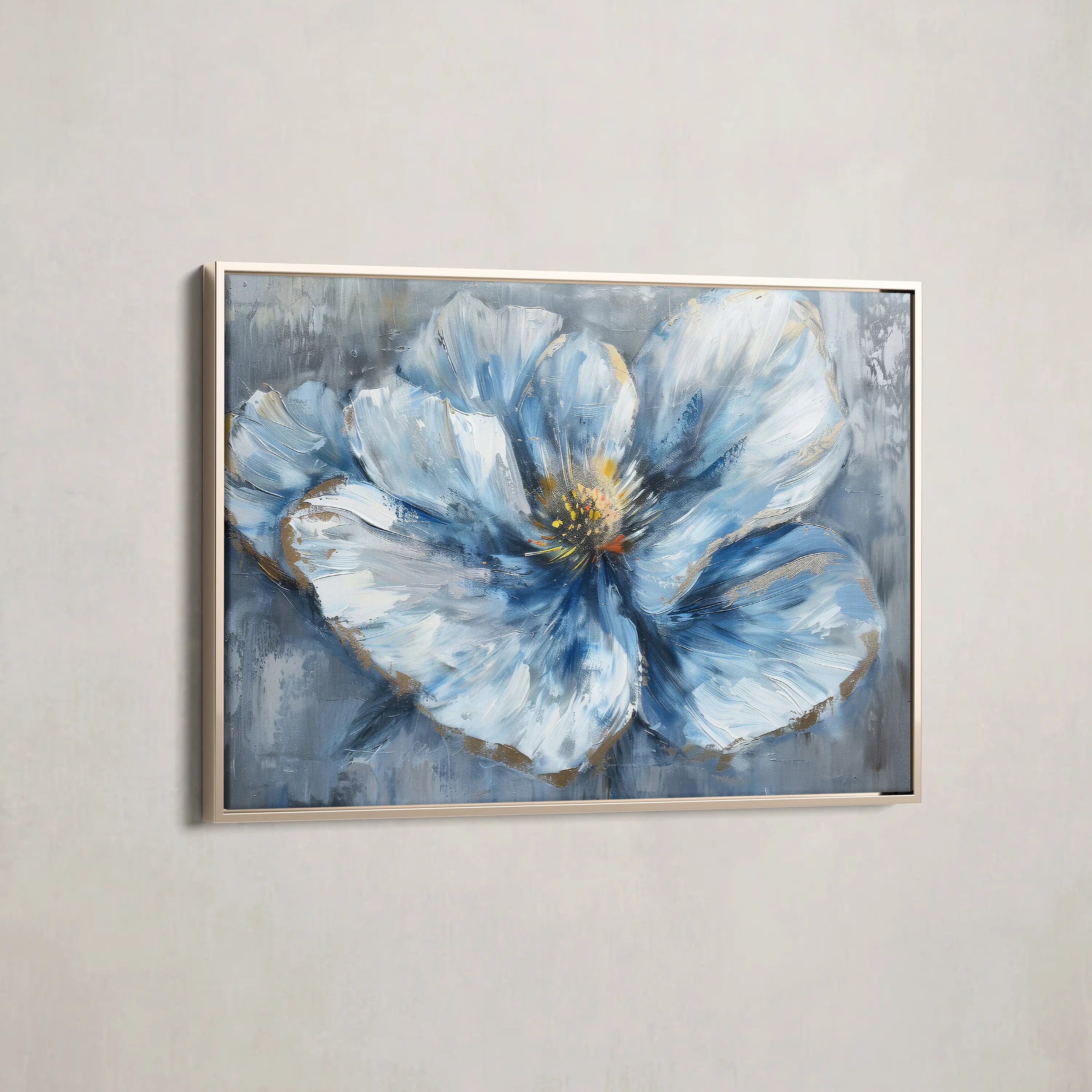 Floral Canvas Wall Art WAD392-F 90 x 60 cm / Stretched on hidden frame