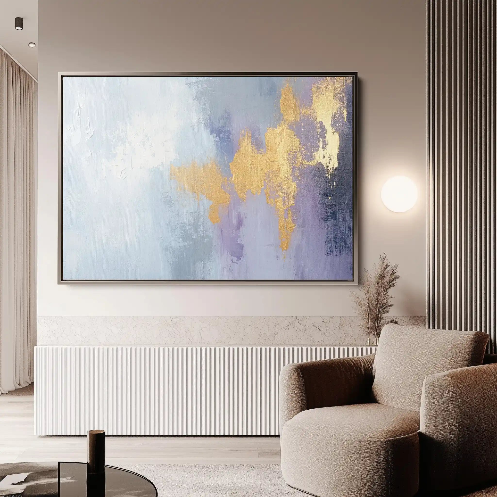 Abstract 395 Canvas Art 60 x 40 cm / Stretched on hidden frame
