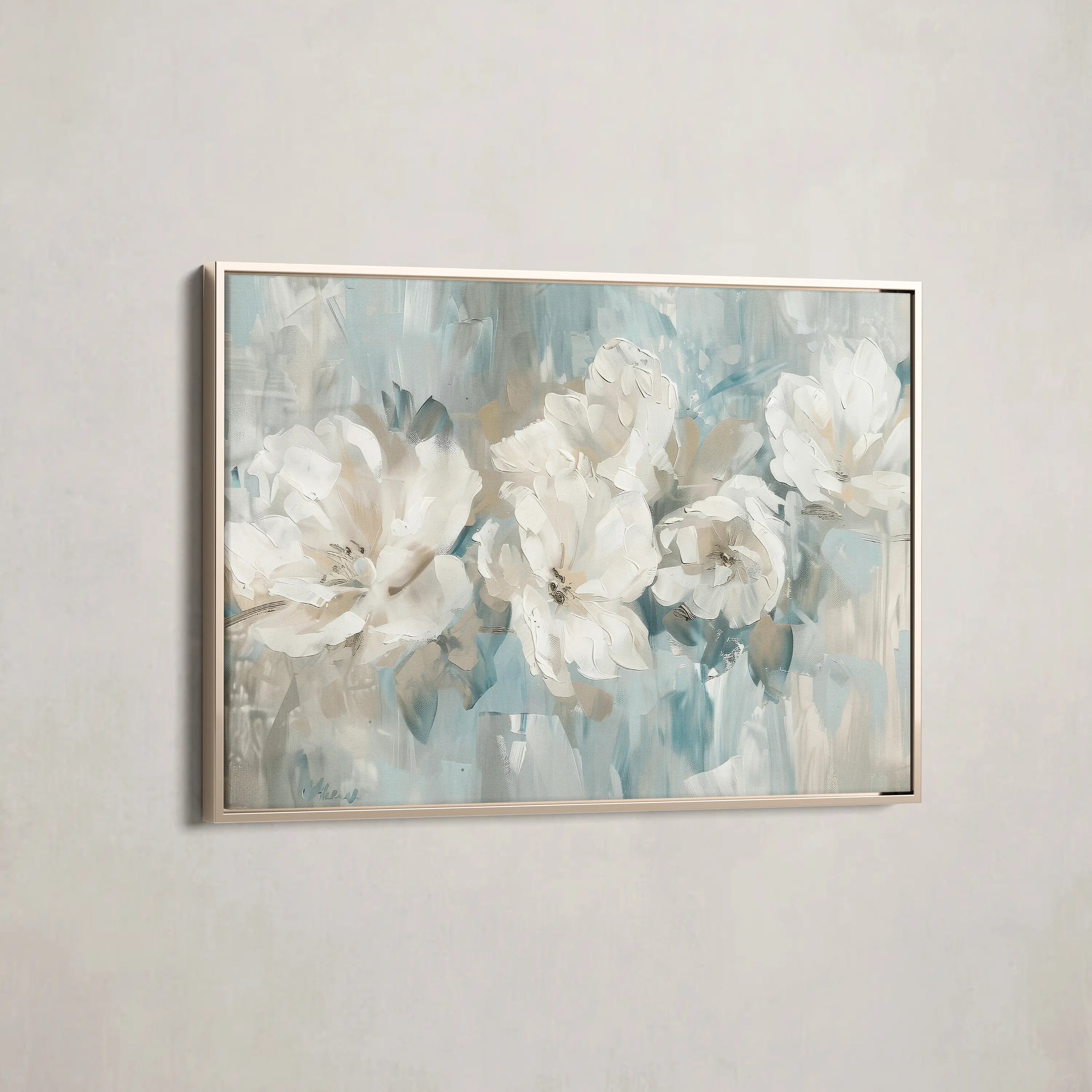 Floral Canvas Wall Art WAD396-F 90 x 60 cm / Stretched on hidden frame