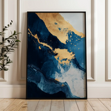 Abstract 397 Canvas Art 60 x 40 cm / Stretched on hidden frame