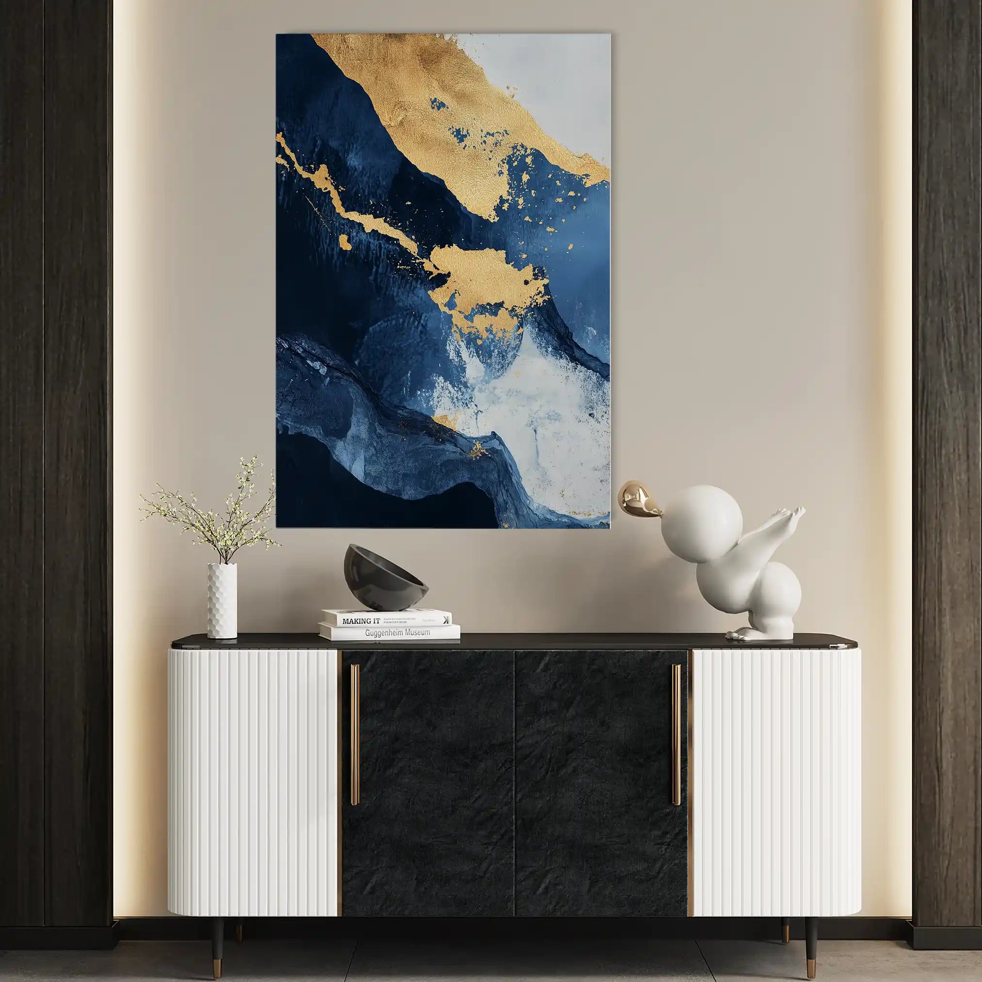 Abstract 397 Canvas Art 60 x 40 cm / Stretched on hidden frame