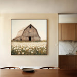 Landscape 397 Canvas Art 80 x 80 cm / Stretched on hidden frame