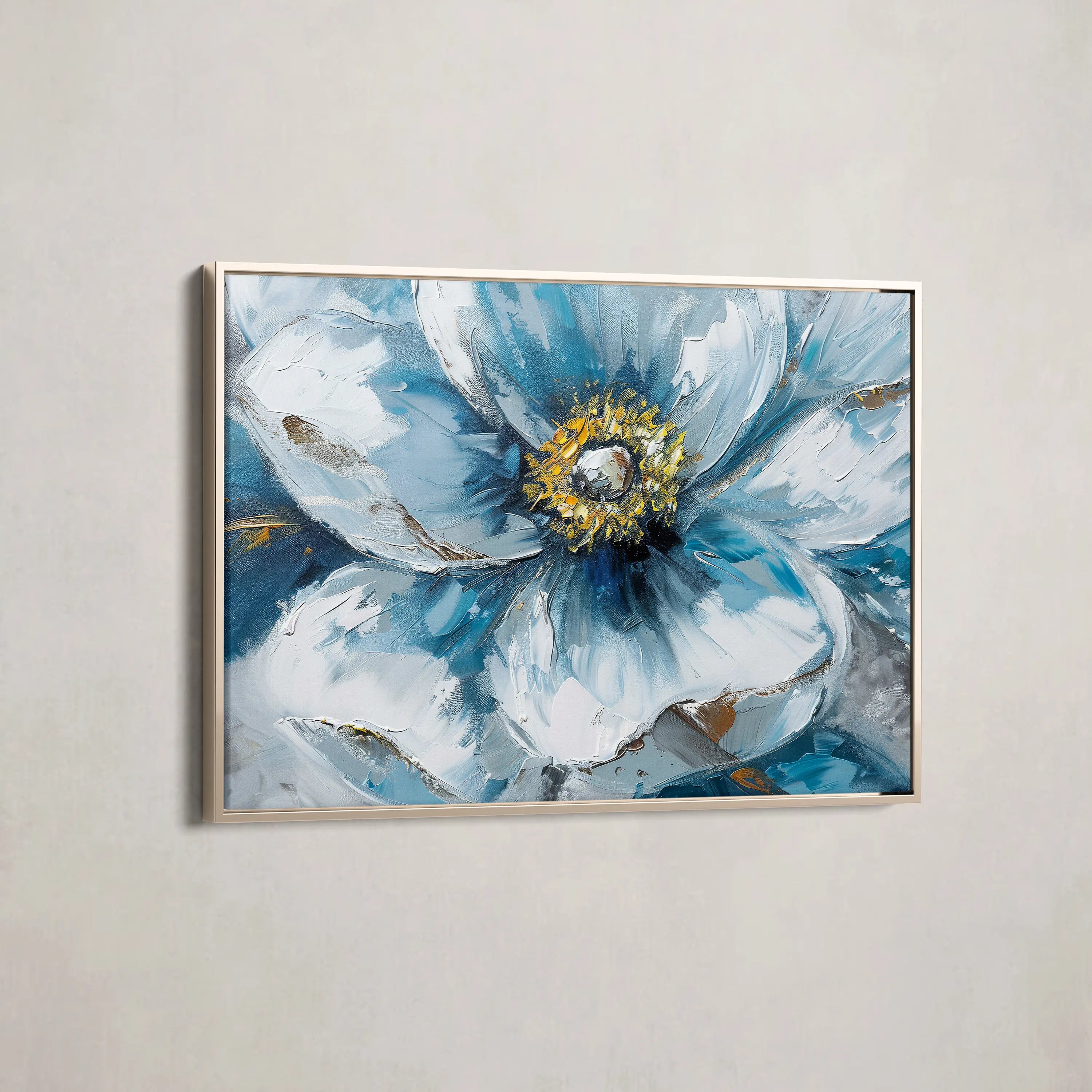 Floral Canvas Wall Art WAD398-F 90 x 60 cm / Stretched on hidden frame