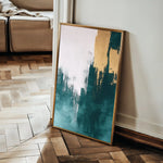 Abstract 399 Canvas Art 60 x 40 cm / Stretched on hidden frame