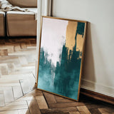 Abstract 399 Canvas Art 60 x 40 cm / Stretched on hidden frame