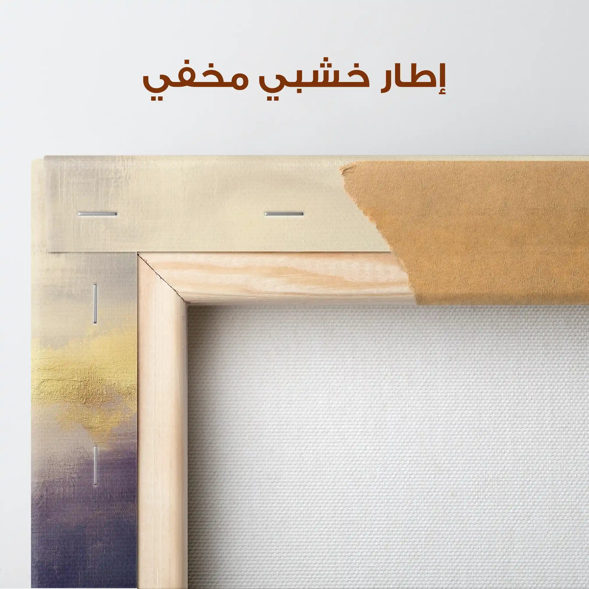 Abstract 401 Canvas Art 60 x 40 cm / Stretched on hidden frame