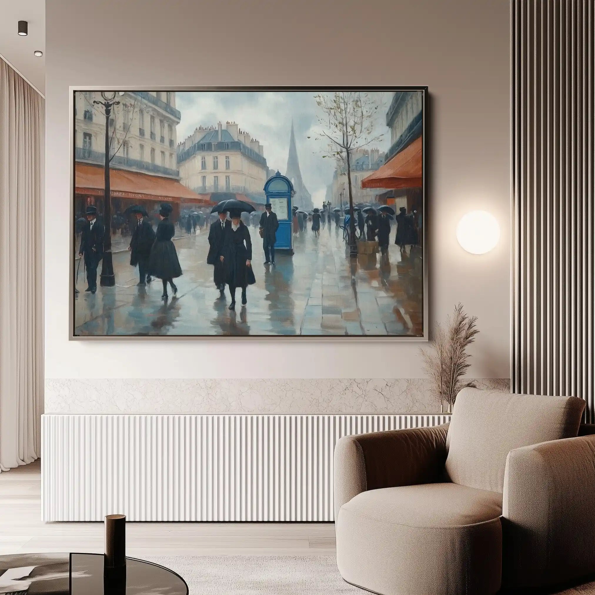 Landscape 402 Canvas Art 90 x 60 cm / Stretched on hidden frame