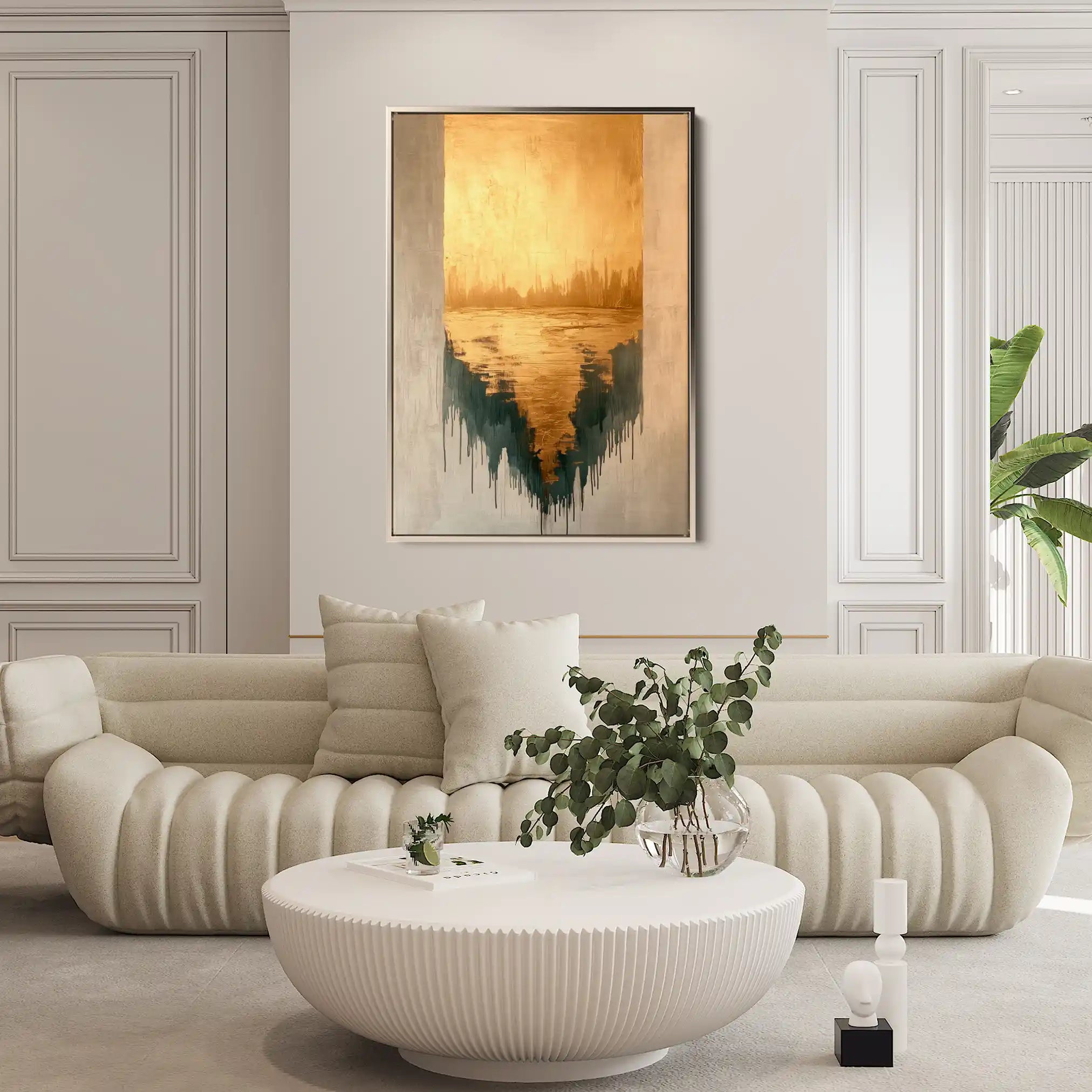 Abstract 403 Canvas Art 60 x 40 cm / Stretched on hidden frame