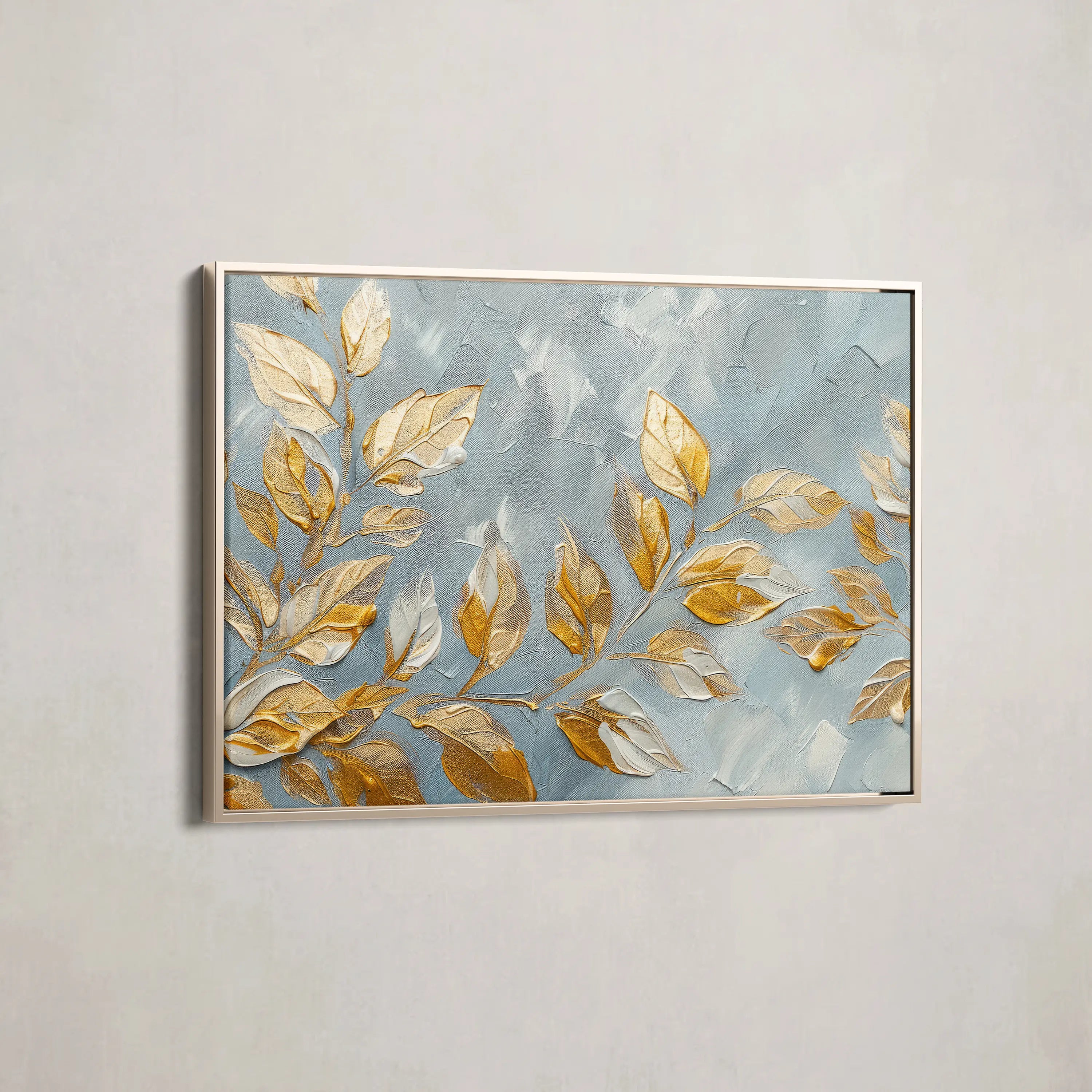 Floral Canvas Wall Art WAD403-F 90 x 60 cm / Stretched on hidden frame