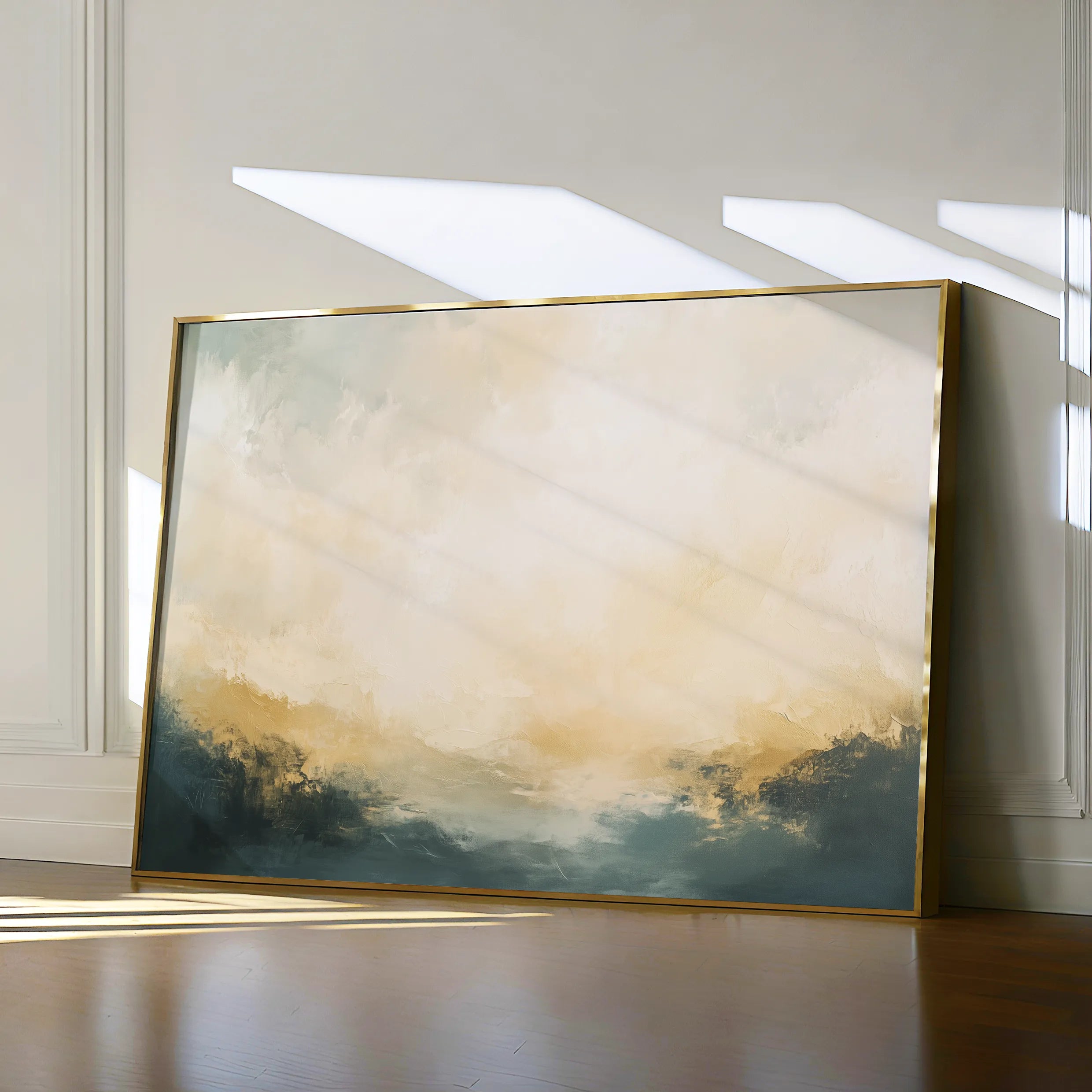 Abstract Canvas Wall Art WAD404-A 90 x 60 cm / Stretched on hidden frame