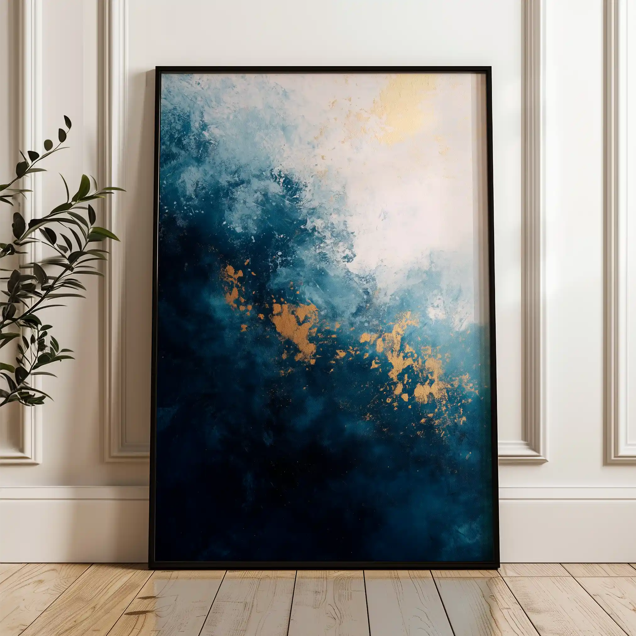 Abstract 405 Canvas Art 60 x 40 cm / Stretched on hidden frame
