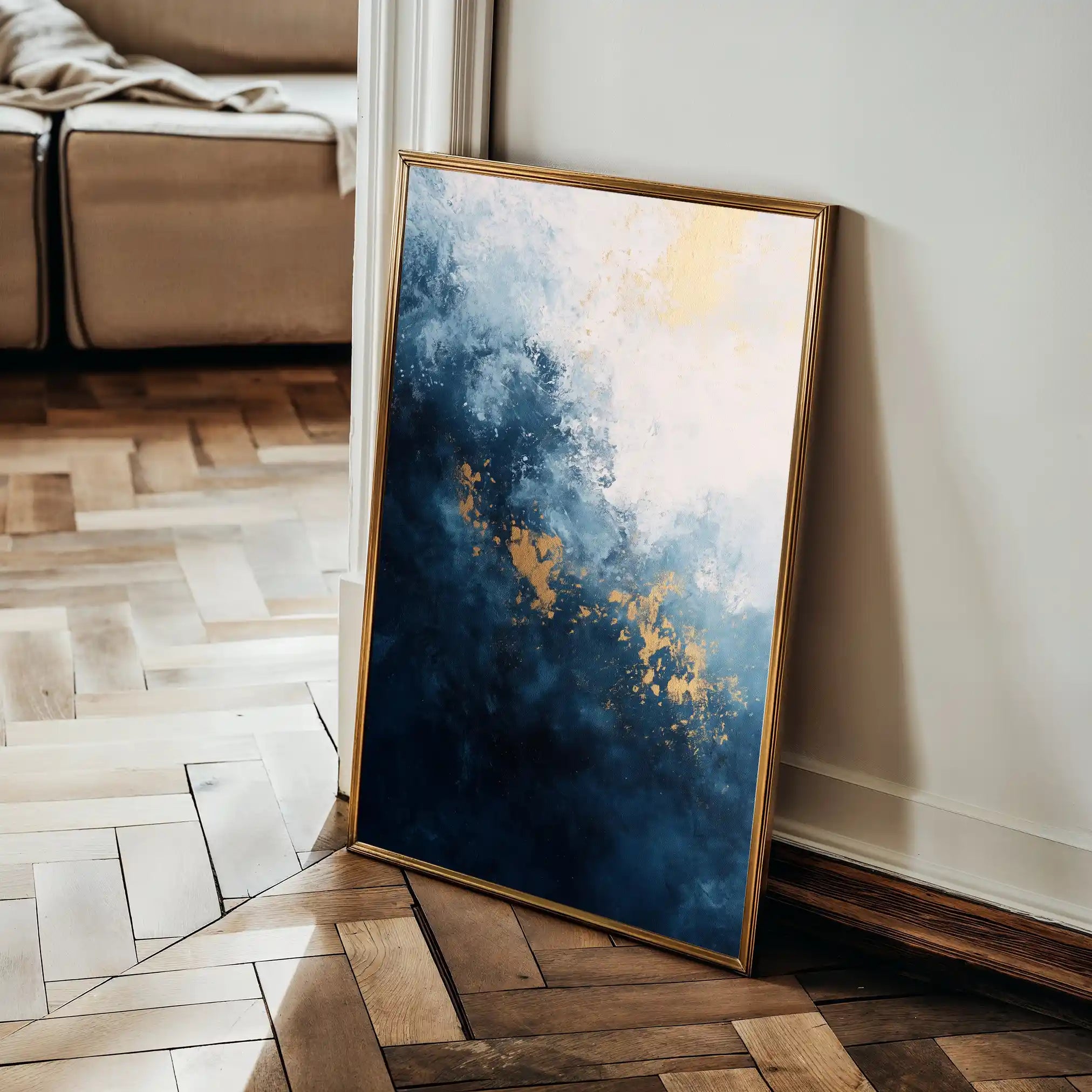 Abstract 405 Canvas Art 60 x 40 cm / Stretched on hidden frame