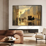 Landscape 405 Canvas Art 90 x 60 cm / Stretched on hidden frame