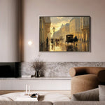 Landscape 405 Canvas Art 90 x 60 cm / Stretched on hidden frame