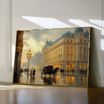 Landscape 406 Canvas Art 90 x 60 cm / Stretched on hidden frame