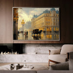 Landscape 406 Canvas Art 90 x 60 cm / Stretched on hidden frame
